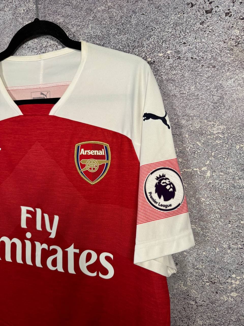 Puma × Vintage AUBAMEYANG Arsenal 2018/19 Puma Soccer Jersey Size US L / EU 52-54 / 3 - 12 Thumbnail