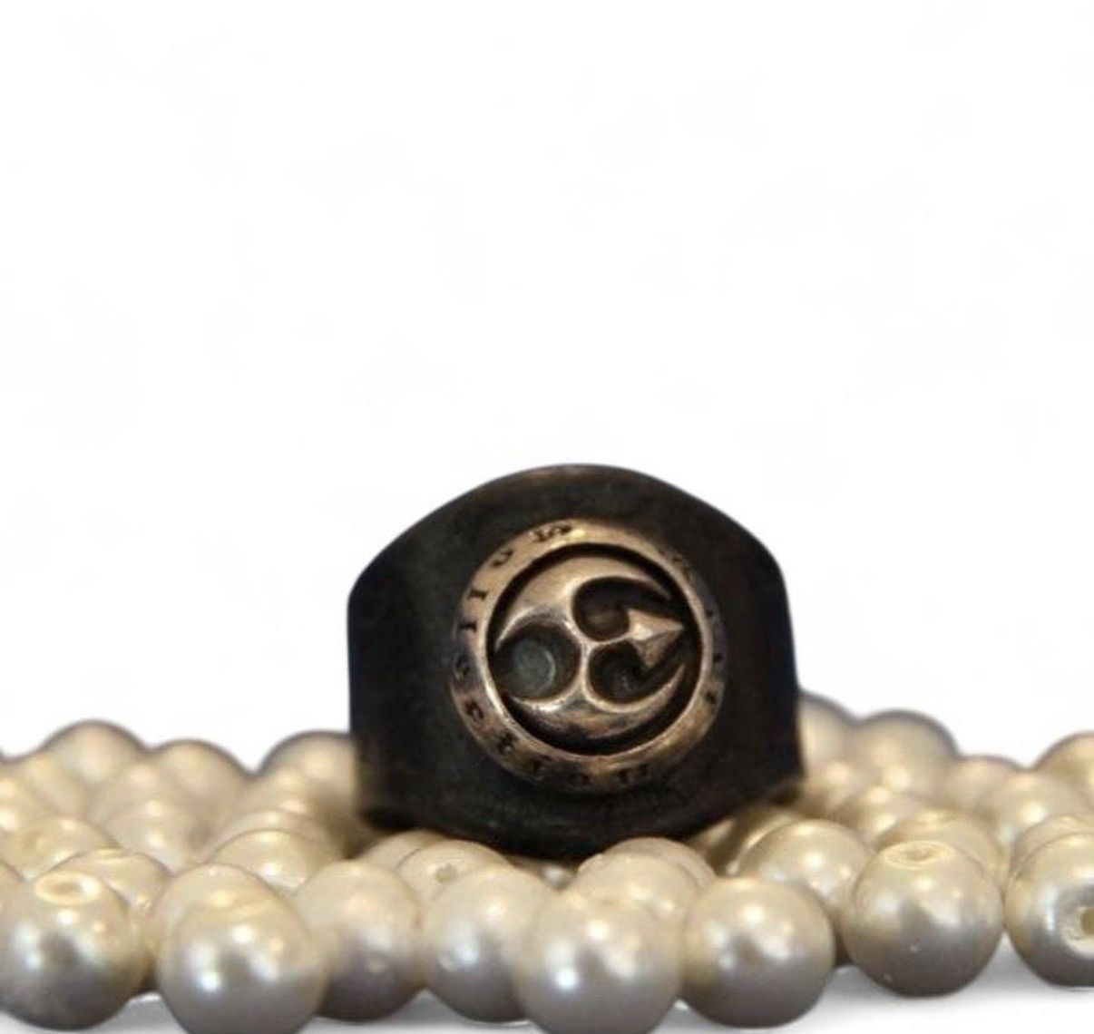 A&G Rock Saad x Arif collection leather ring ultra rare Size ONE SIZE - 1 Thumbnail