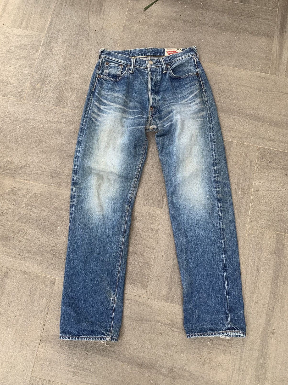 Evisu × Vintage Vintage Evisu Siotani Brothers Selvedge Jeans Size US 30 / EU 46 - 3 Thumbnail