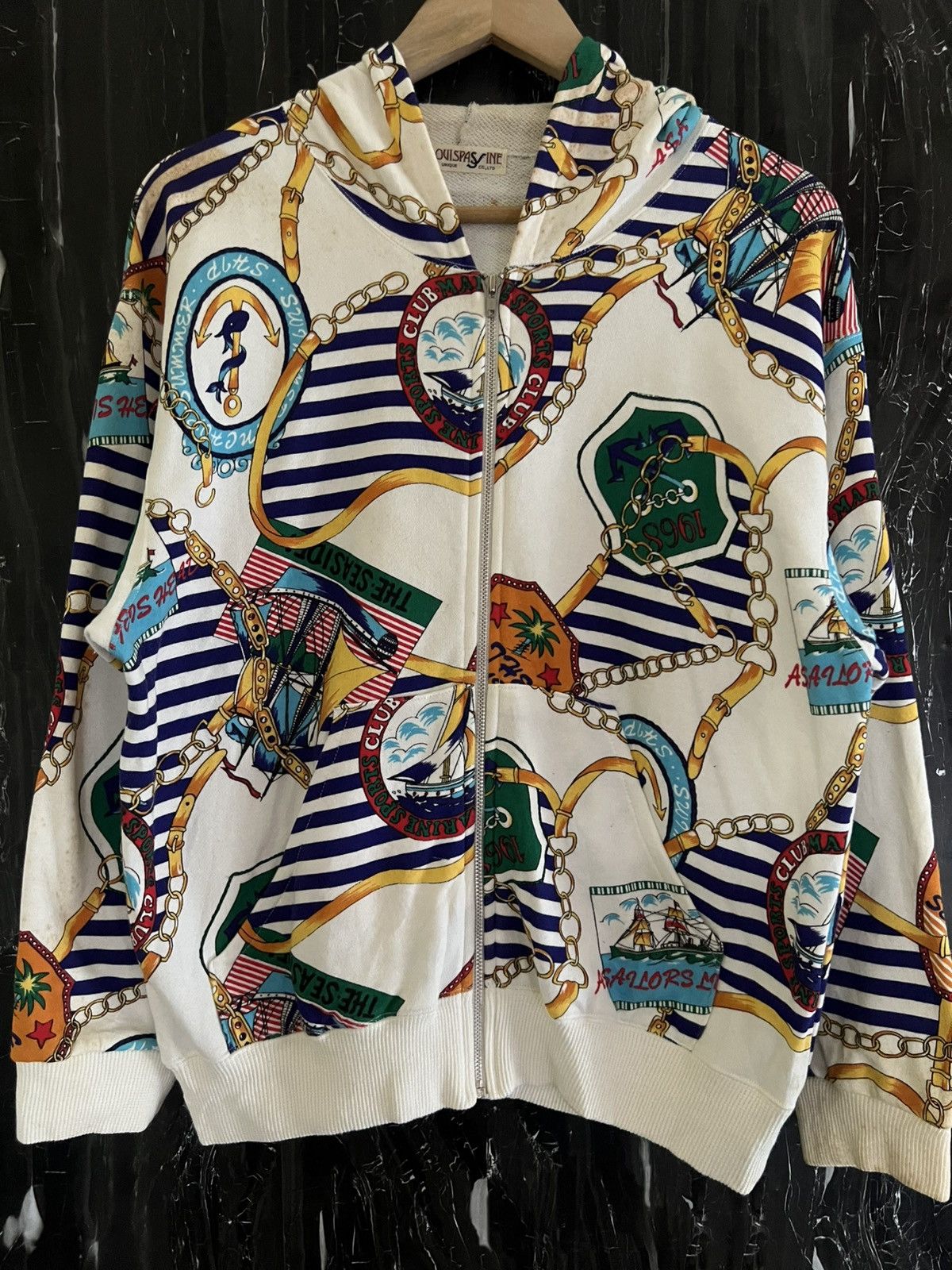 🔥 Louis Passine Sweater – Rare Japanese Designer Piece