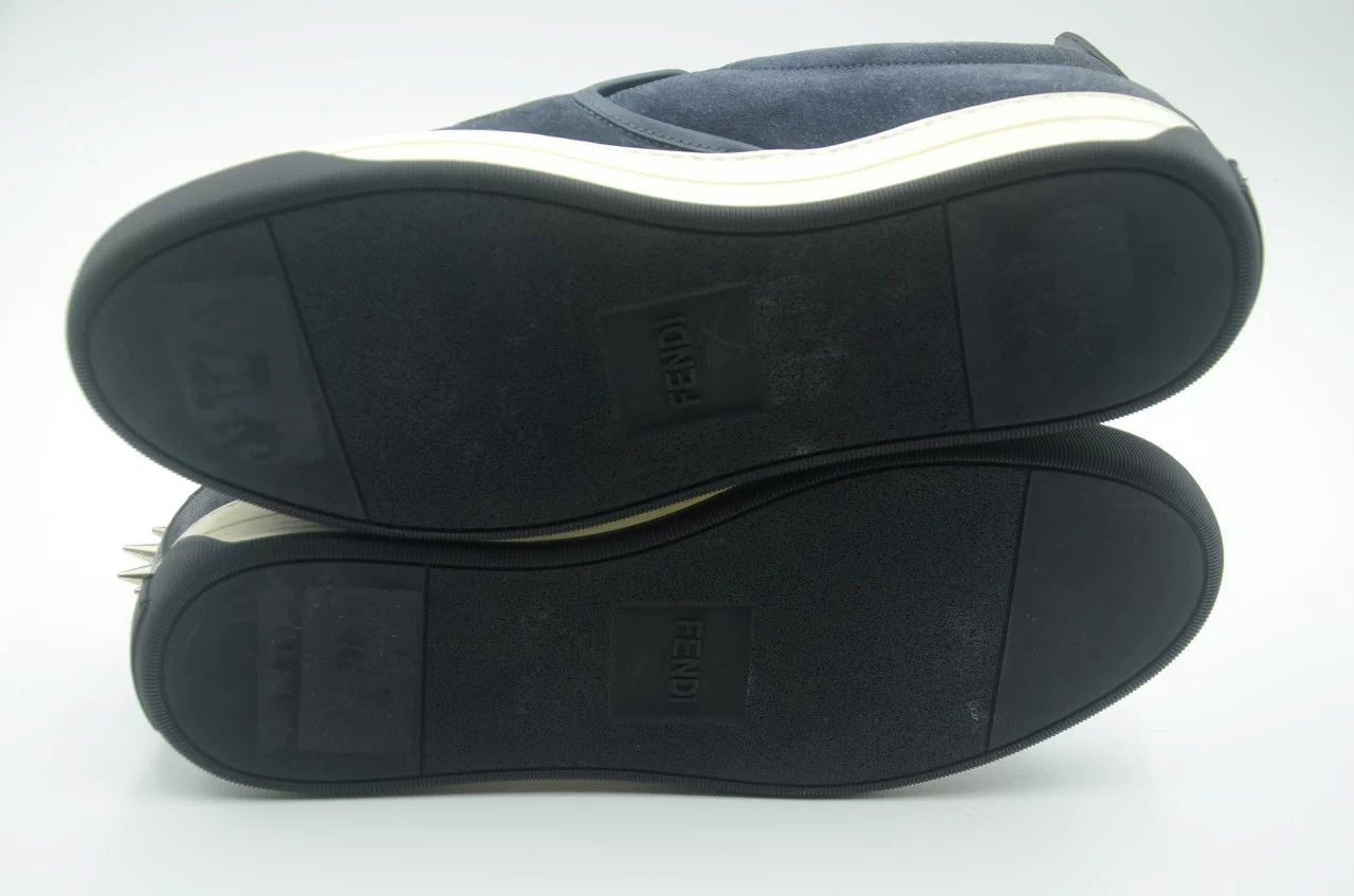 Fendi Fendi Bag Bugs Rivet Full Leather Casual Sneaker Size US 8 / EU 41 - 7 Thumbnail