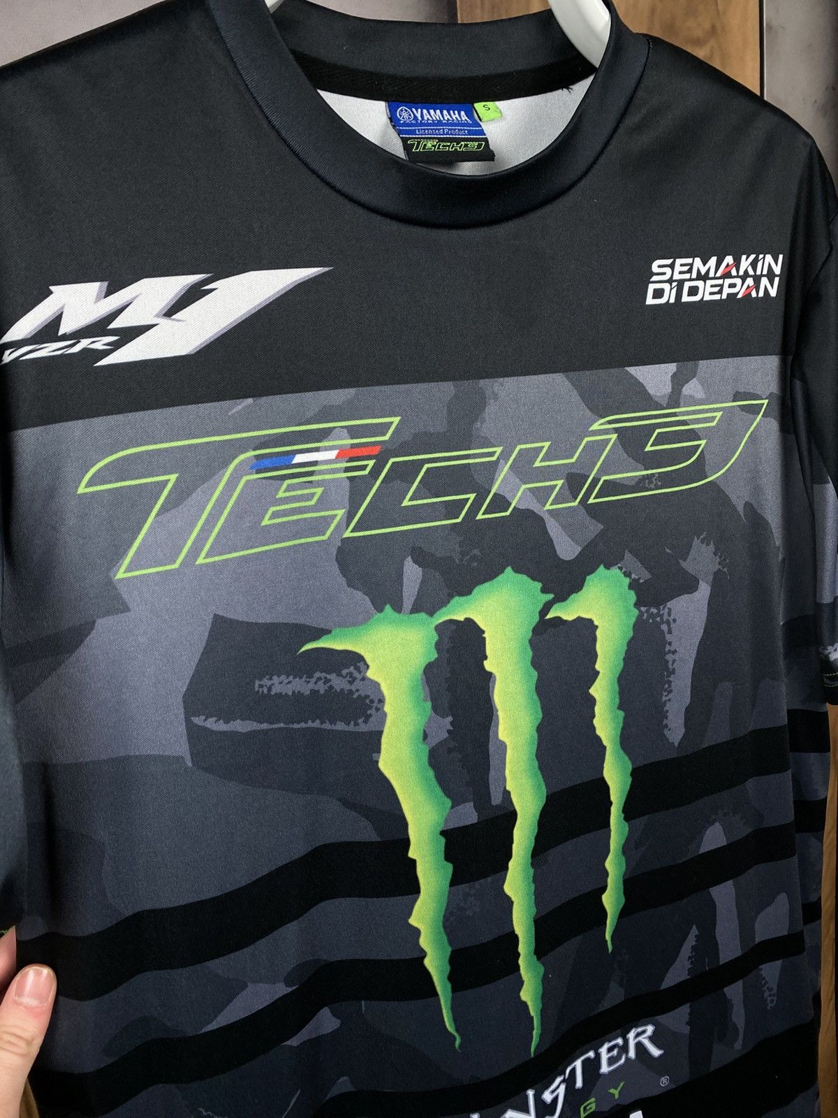 Yamaha 🛣️Vintage T-Shirt Yamaha Monster Tech 3 Team Racing VTG Tee🛣️ Size US S / EU 44-46 / 1 - 2 Thumbnail