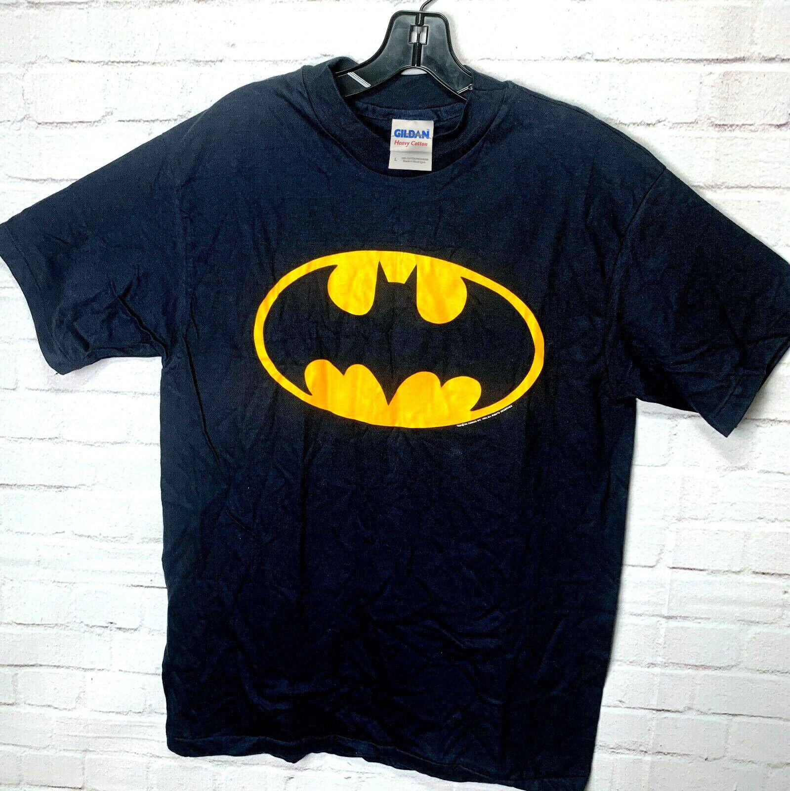 T-shirt Vintage Batman Années 80 - Taille Medium - Style Rock'n'roll - Occasion Très Bon état