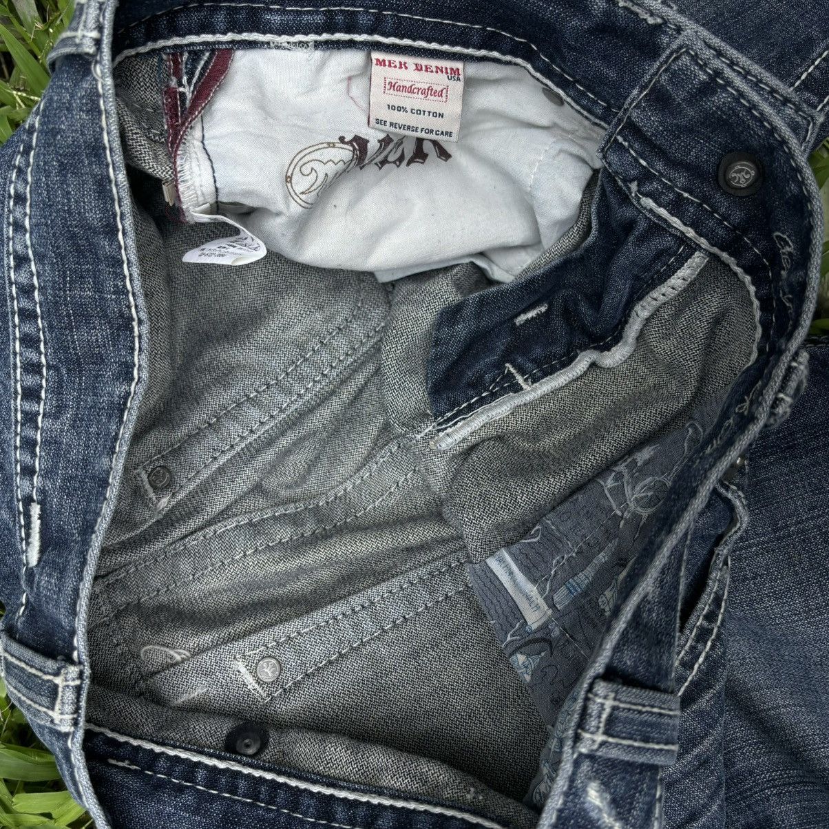 Japanese Brand × Mek Denim × Vintage VINTAGE MEK DENIM USA Size US 34 / EU 50 - 9 Thumbnail