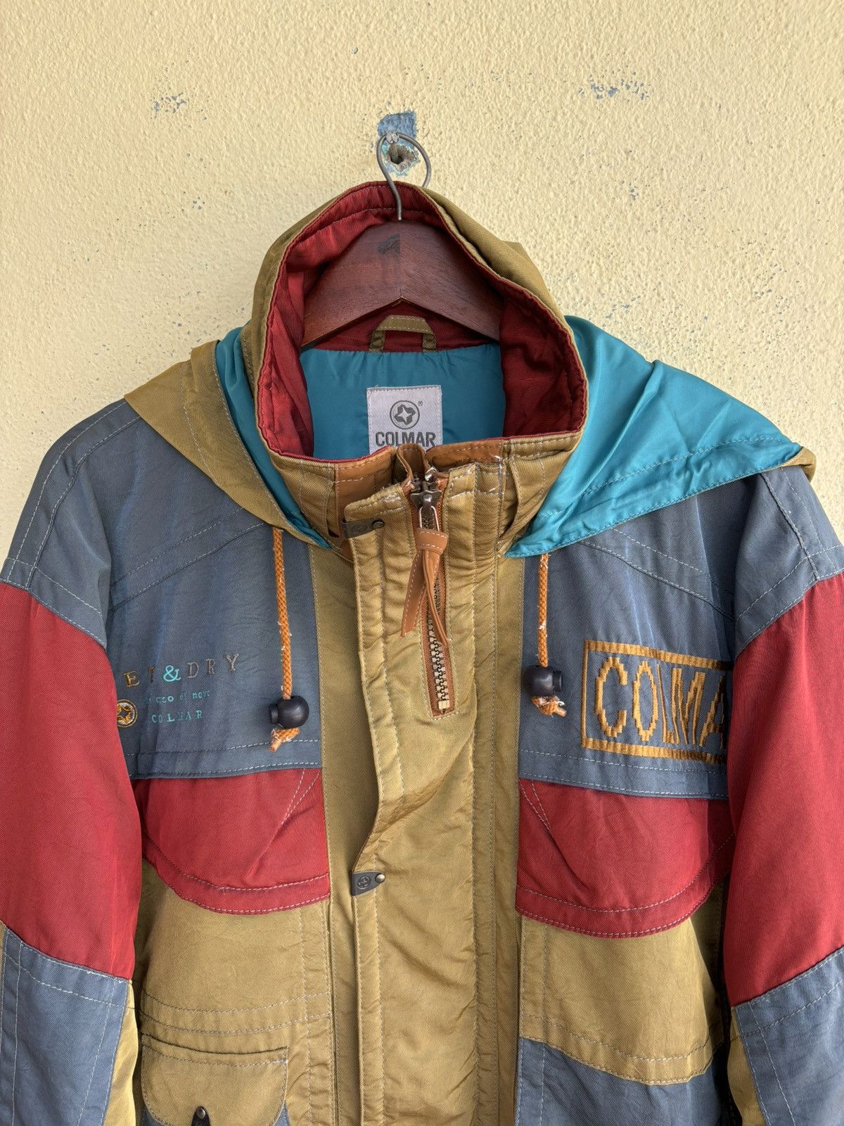 Colmar × Mizuno Colmar Wet & Dry Ski Multicolour Jacket Size US L / EU 52-54 / 3 - 6 Thumbnail
