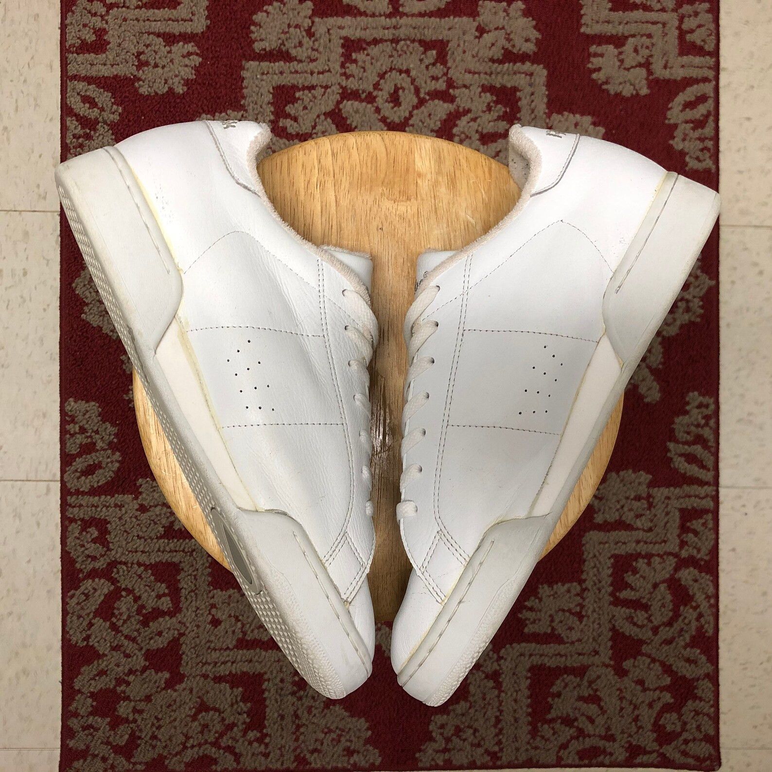 Reebok 1989 Reebok Newport Crest Sneakers Low Top Leather Tennis Size US 13 / EU 46 - 5 Thumbnail