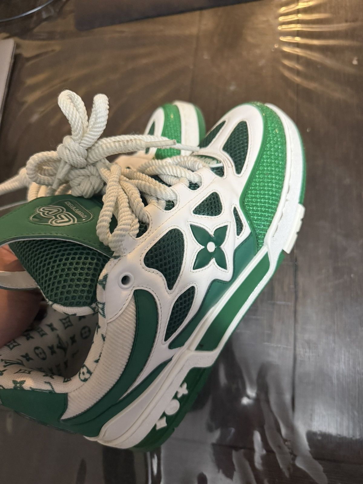 Louis Vuitton Louis vuitton skate sneaker “green” Size US 8.5 / EU 41-42 - 2 Thumbnail