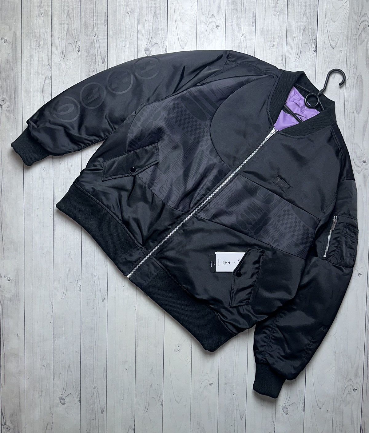 Nike Spurs Tottenham soccer bomber swoosh rare reversible