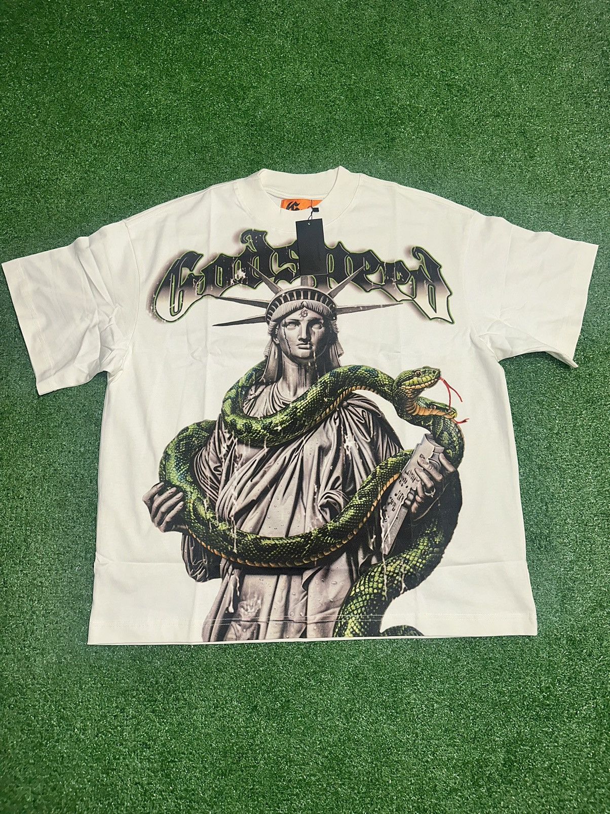 Godspeed Godspeed Slizzy Liberty Tee | Grailed