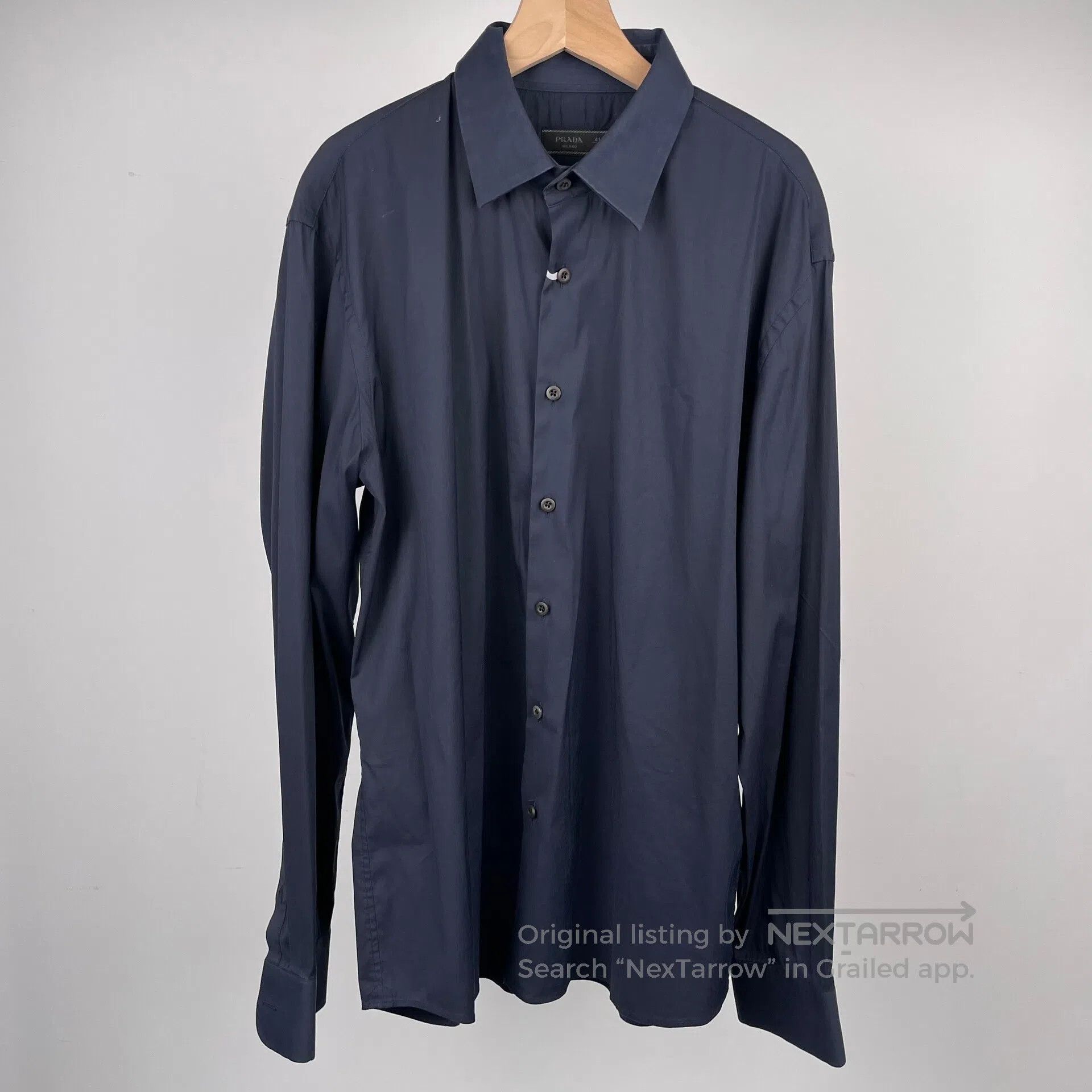Prada Prada Milano shirt formal size Medium 41/16 | Grailed