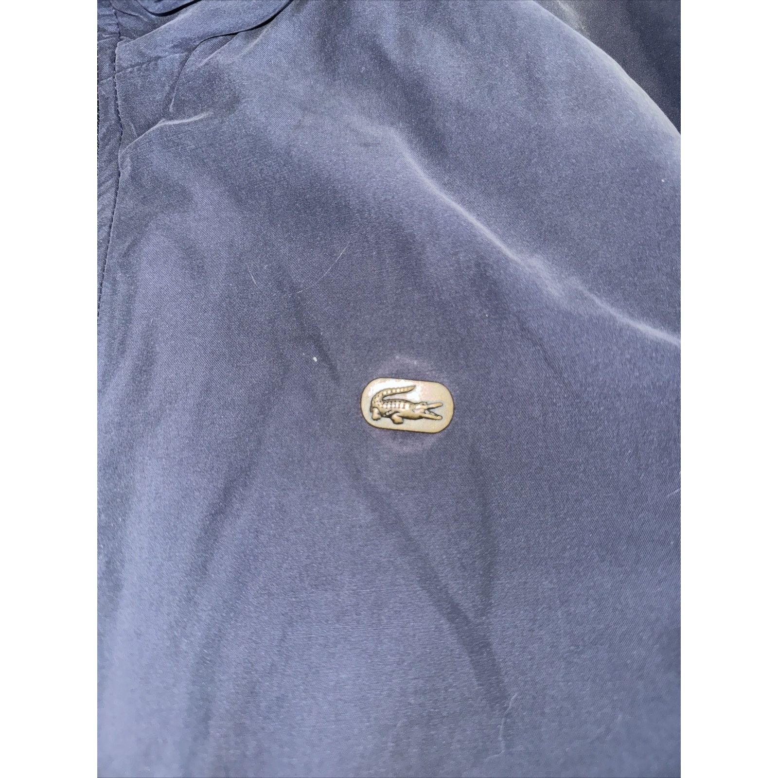 Lacoste Vintage Lacoste 50/3 Full Zip Jacket Blue 23x28 XL Lined Size US XL / EU 56 / 4 - 2 Thumbnail