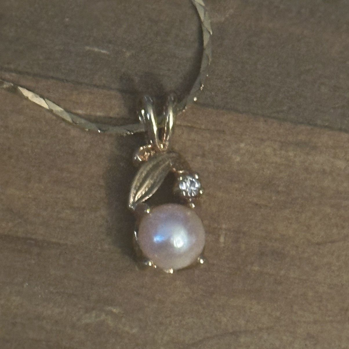 Vintage Vintage gold tone pearl drop pendant necklace Size ONE SIZE - 3 Thumbnail