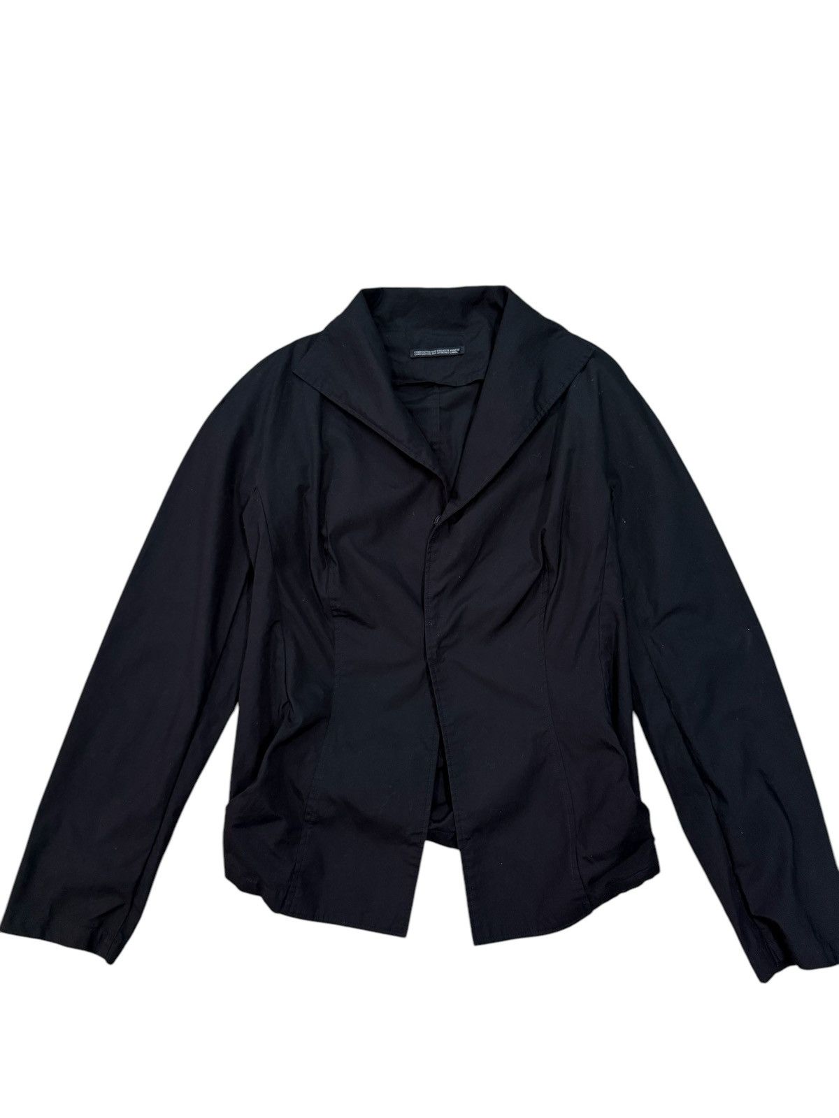 Yohji Yamamoto YOHJI YAMAMOTO + NOIR BLACK BLAZER Size XS / US 0-2 / IT 36-38 - 3 Thumbnail
