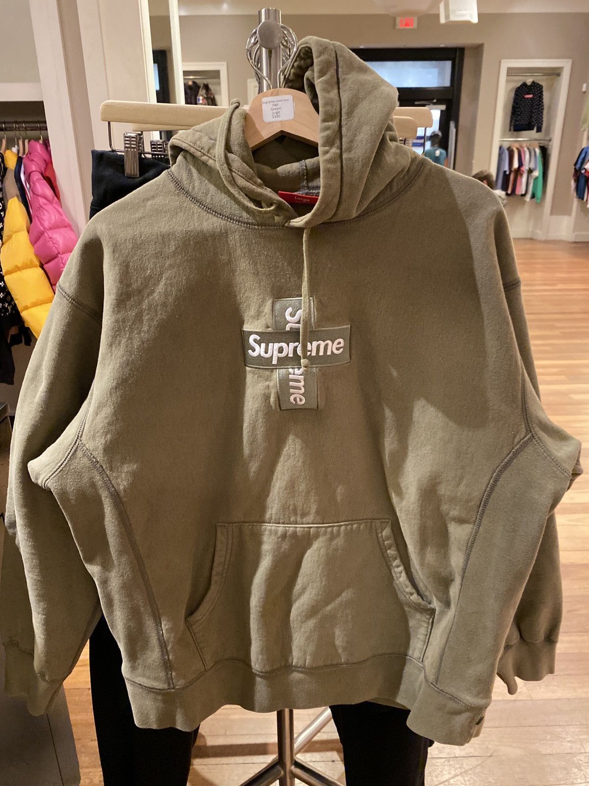 Supreme Supreme Cross Bogo Hoodie L | Grailed