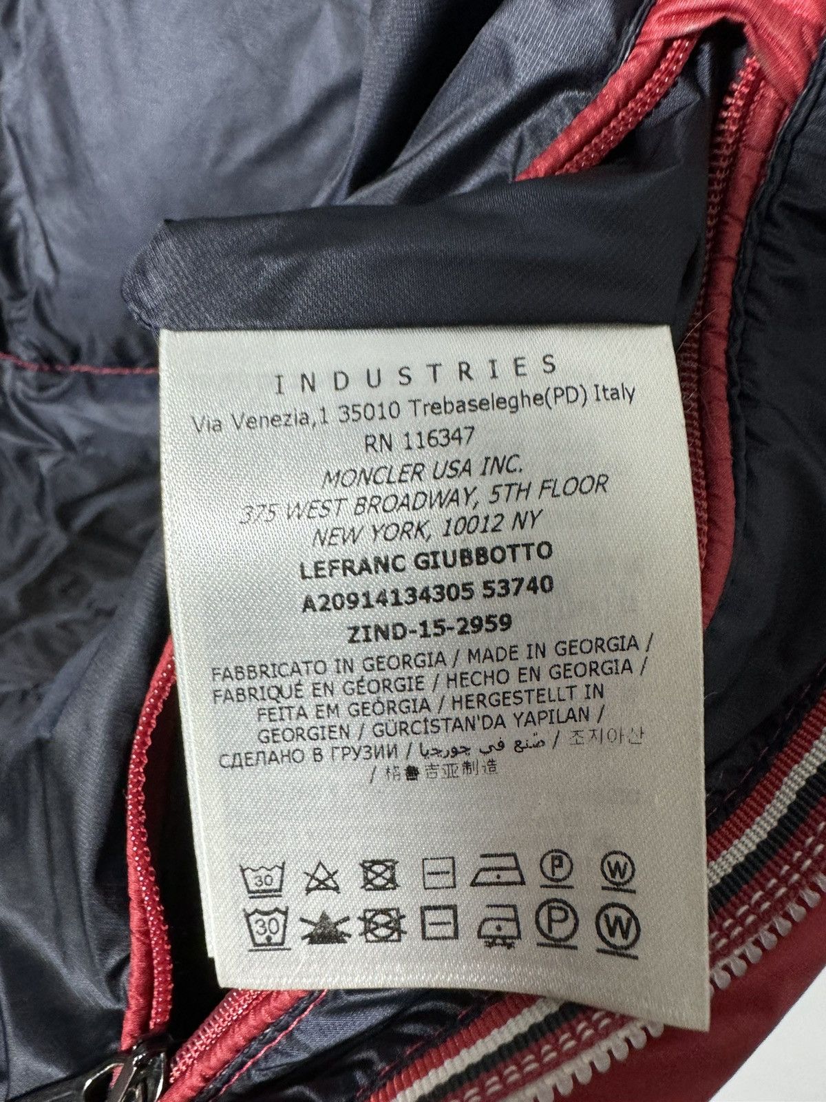 Moncler Moncler Lefranc Jacket Size US S / EU 44-46 / 1 - 8 Thumbnail