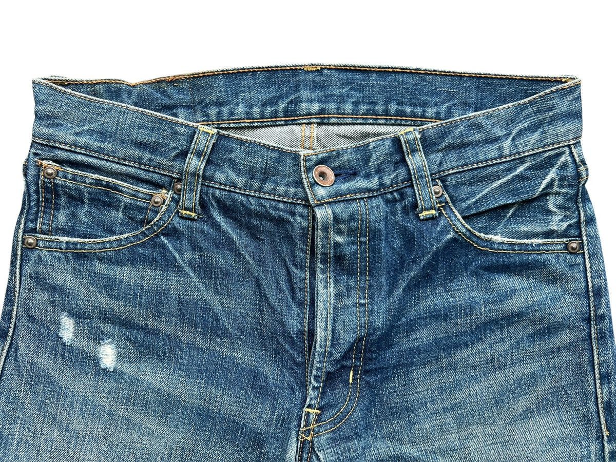 Vintage Vintage Japanese Selvedge Distressed Denim Jeans 30x30 Size US 30 / EU 46 - 6 Thumbnail