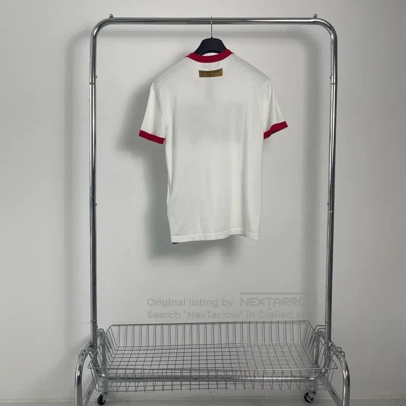 Louis Vuitton Louis Vuitton White knitted short sleeve Size US S / EU 44-46 / 1 - 2 Thumbnail