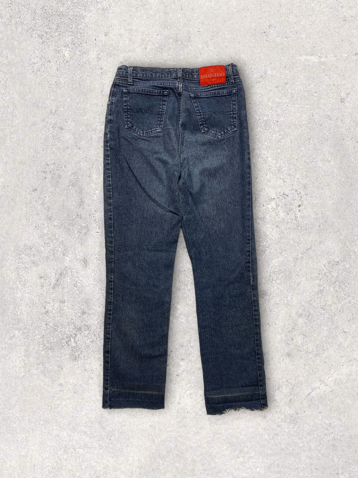 Designer Valentino vintage denim jeans y2k oldmoney luxury premium Size 28" / US 6 / IT 42 - 3 Thumbnail