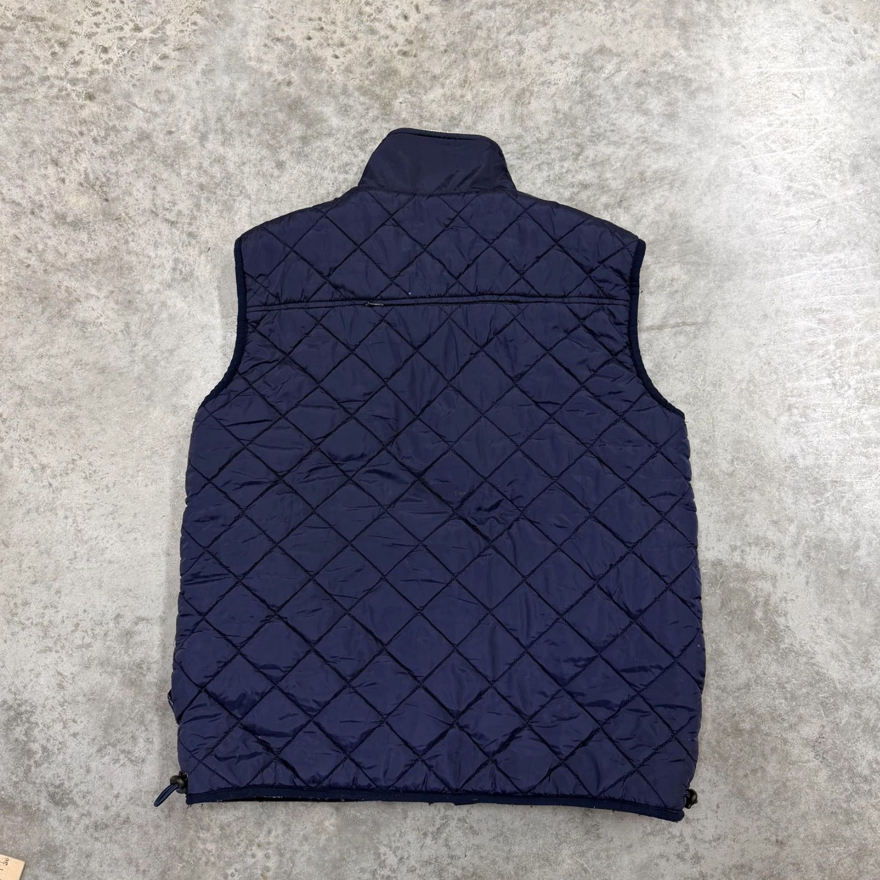 Southern Proper Southern Proper Vest Mens Medium Navy Blue Fleece Reversible Quilted Insulated Size US M / EU 48-50 / 2 - 4 Thumbnail