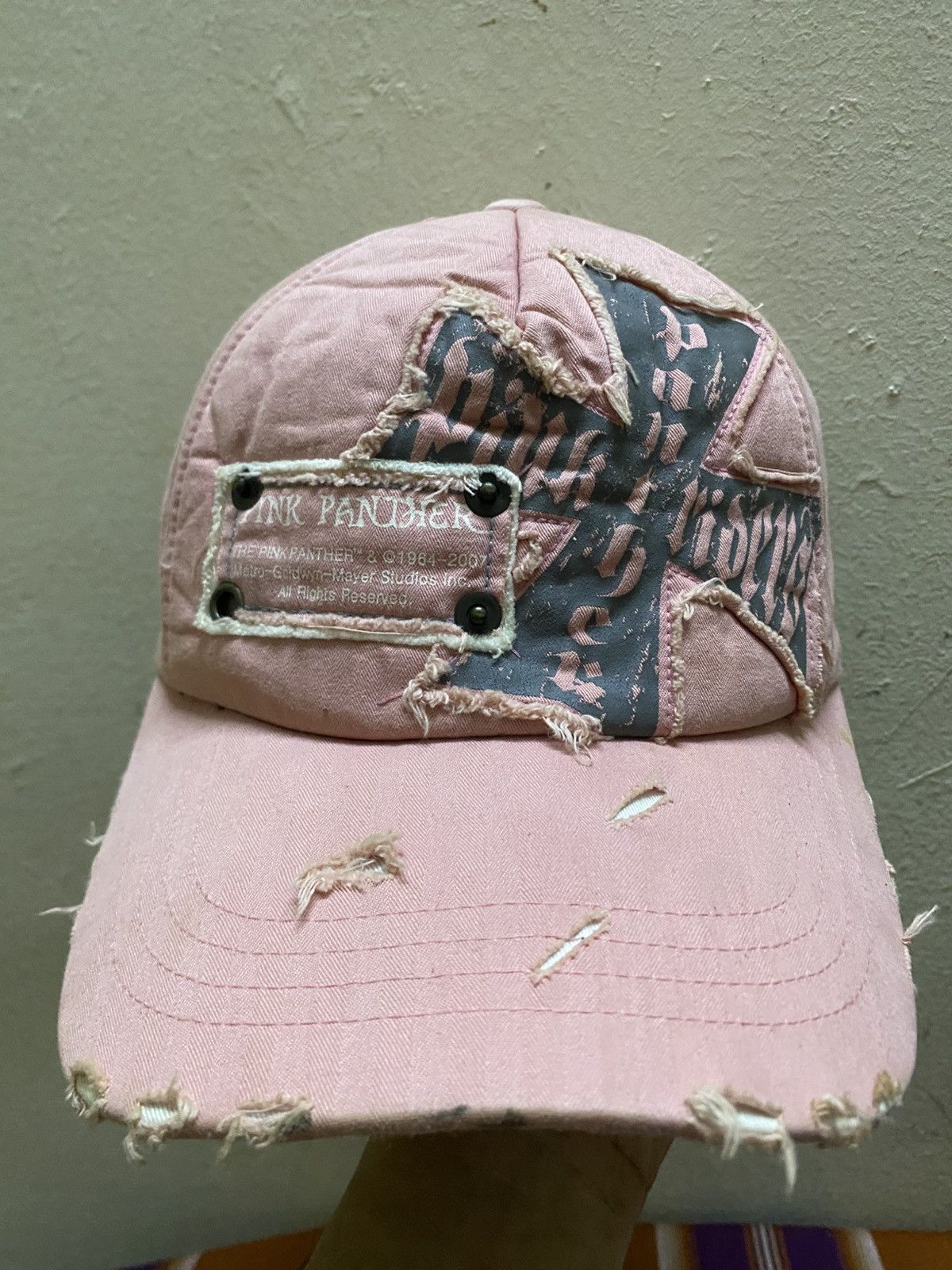 Hysteric Glamour JAPANESE FADED STUDDED DISTRESSED CAP Size ONE SIZE - 2 Thumbnail