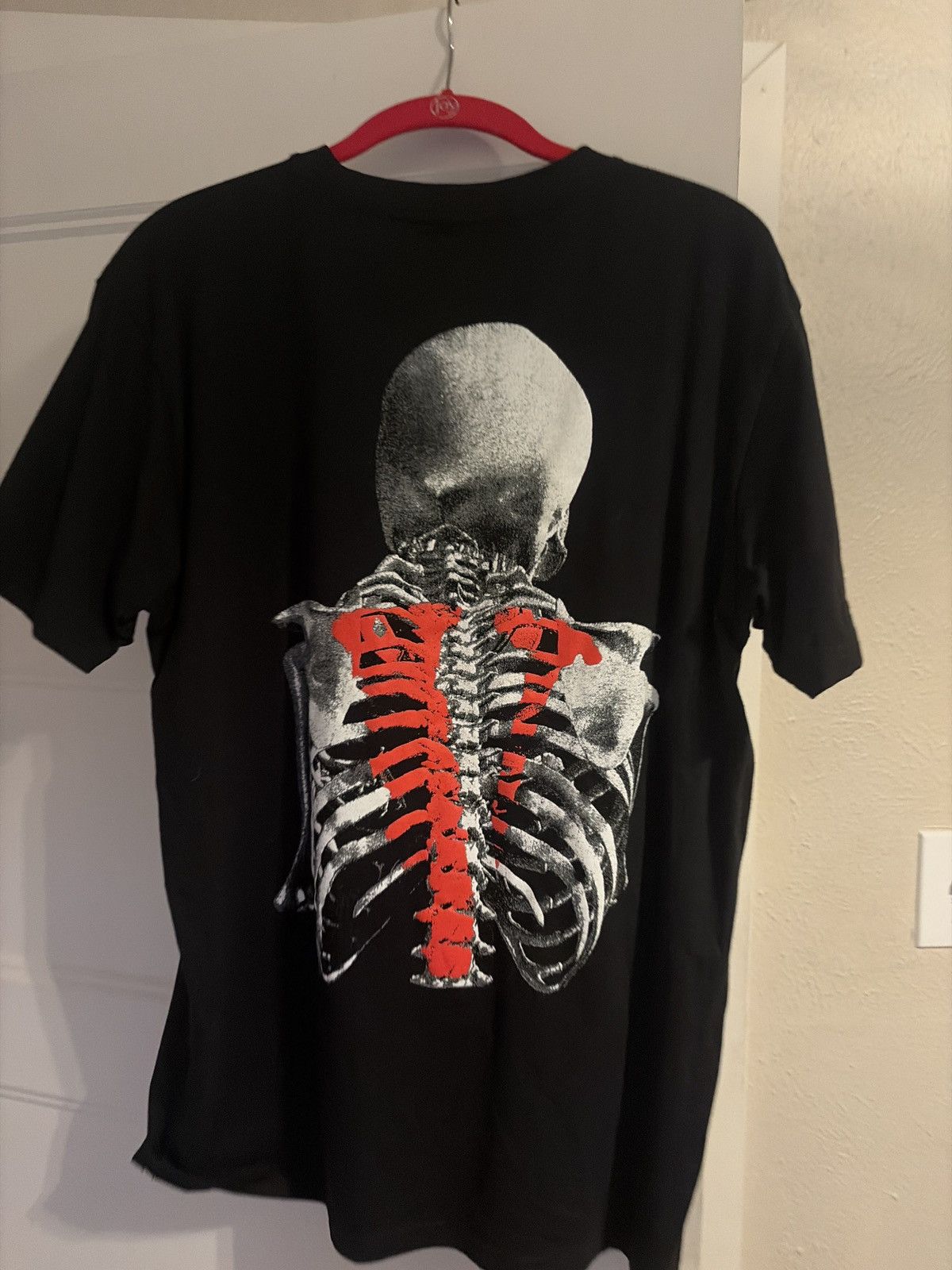 Vlone x Never Broke Again Bones Tee Black T-shirts Size US M / EU 48-50 / 2 - 3 Thumbnail