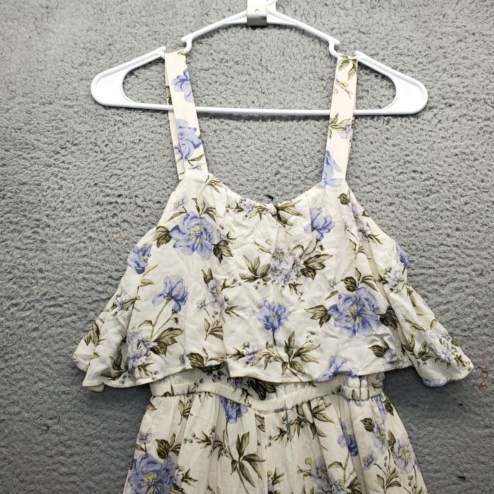 American Eagle Outfitters American Eagle Outfitters Jumpsuit Women 2XS Multicolor Floral Cinch Waist Wide Strap Sleeveless Casual Size 24" / US 00 / IT 34 - 5 Thumbnail
