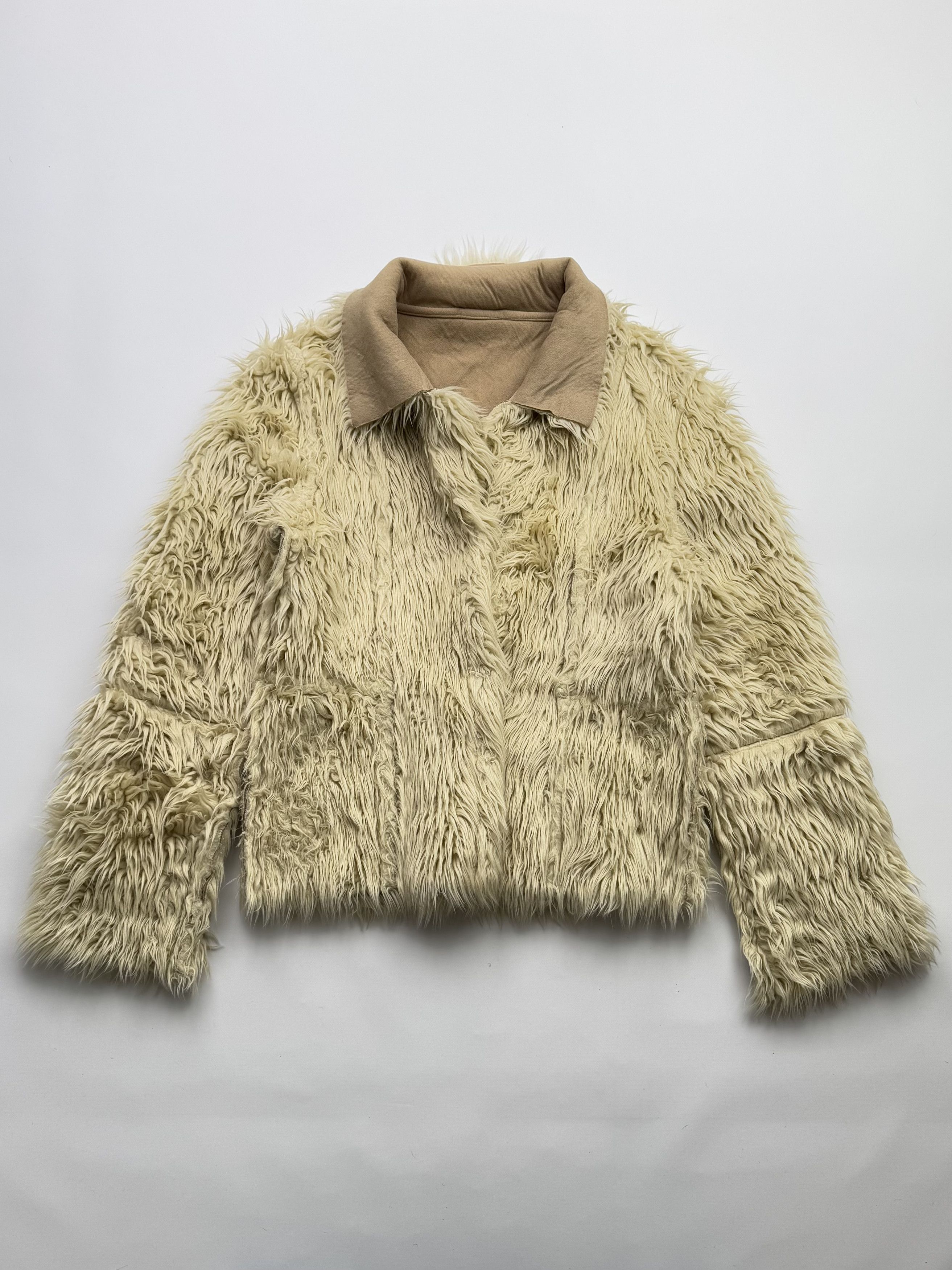 Japanese Brand Vintage Faux Fur Jacket B190(V58)E2 Size M / US 6-8 / IT 42-44 - 1 Thumbnail