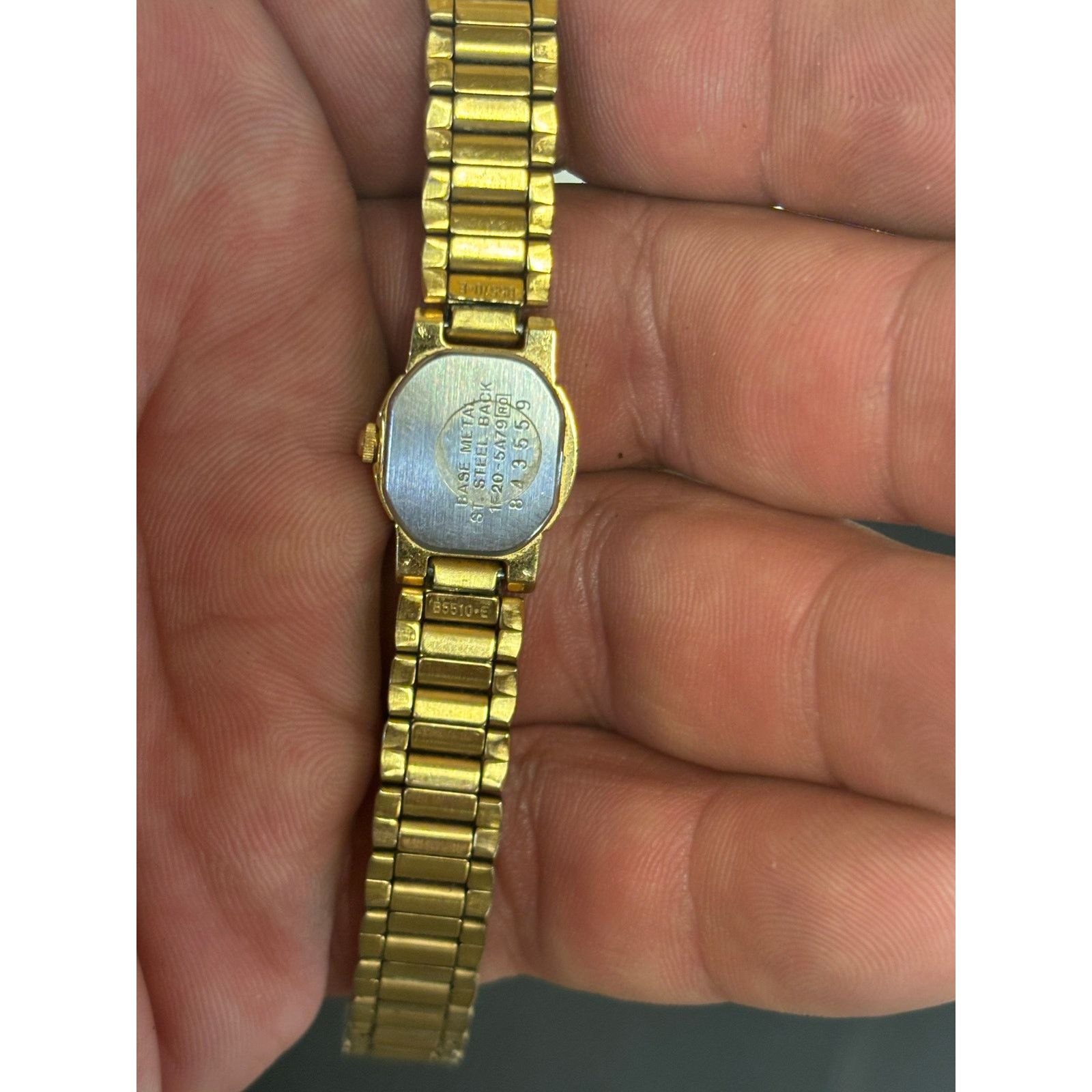 Seiko Vintage Seiko 1F20-5A79 Gold Tone Women’s Watch! New Battery Size ONE SIZE - 7 Thumbnail