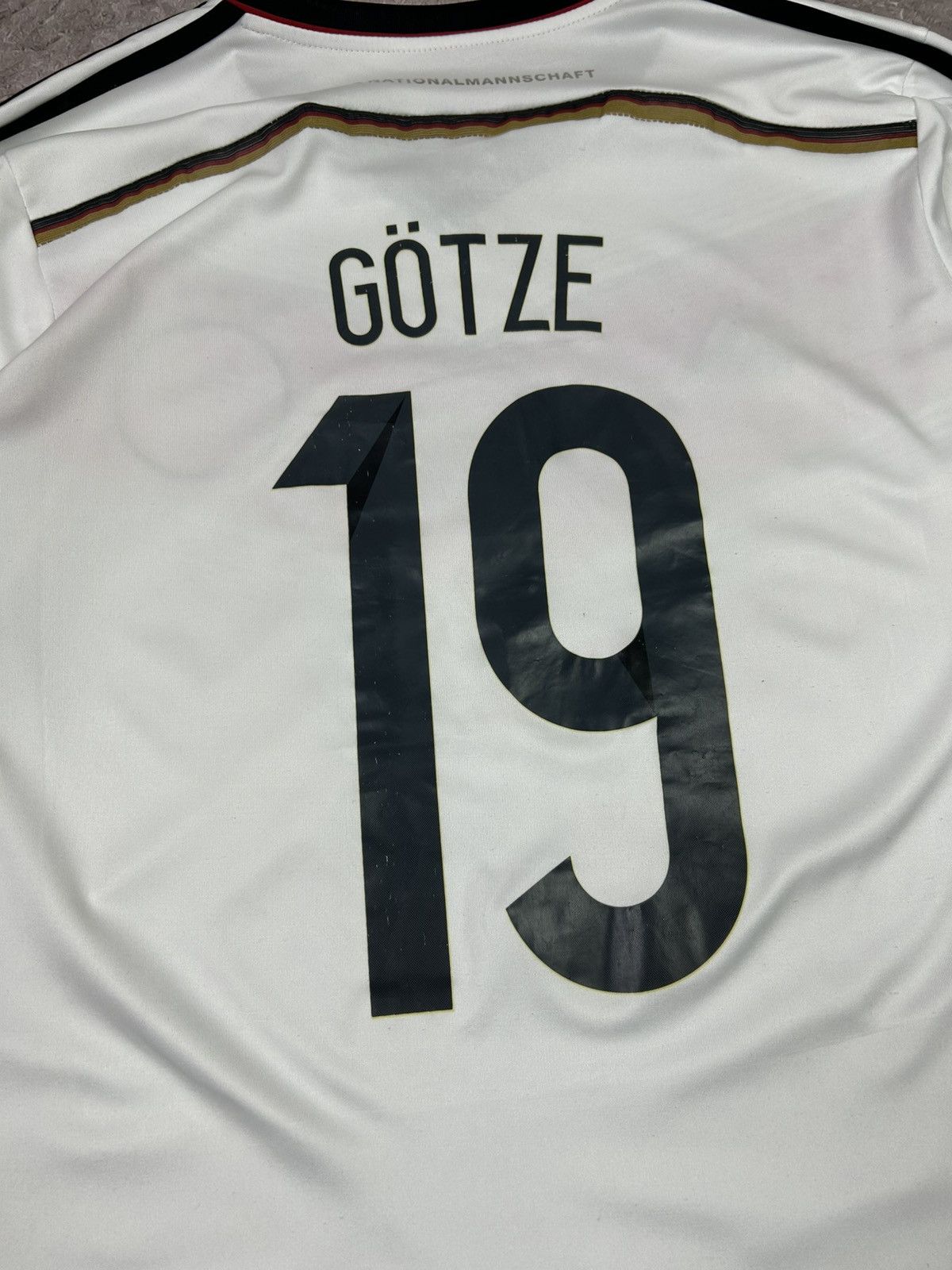 Adidas × Vintage Adidas Germany Soccer jersey Gotze 19 Size M Size US M / EU 48-50 / 2 - 14 Thumbnail