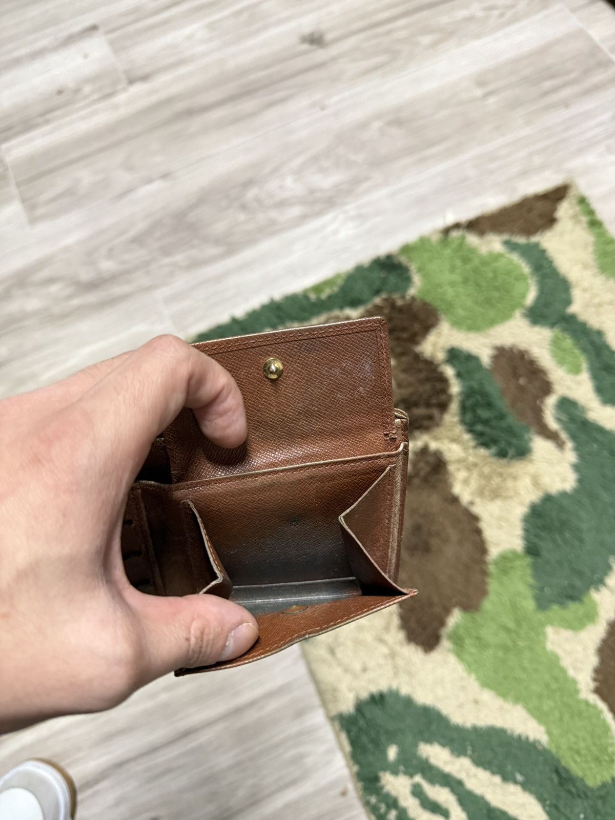 Louis Vuitton Louis Vuitton Monogram Brown Leather Bifold Wallet Preowned Size ONE SIZE - 8 Thumbnail