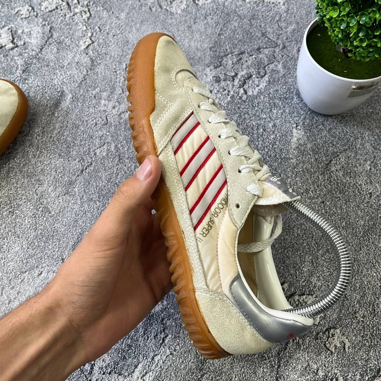 Adidas Vintage 80s Adidas Indoor Super Made in Phillipines 80s Rage Size US 6.5 / EU 39-40 - 13 Thumbnail