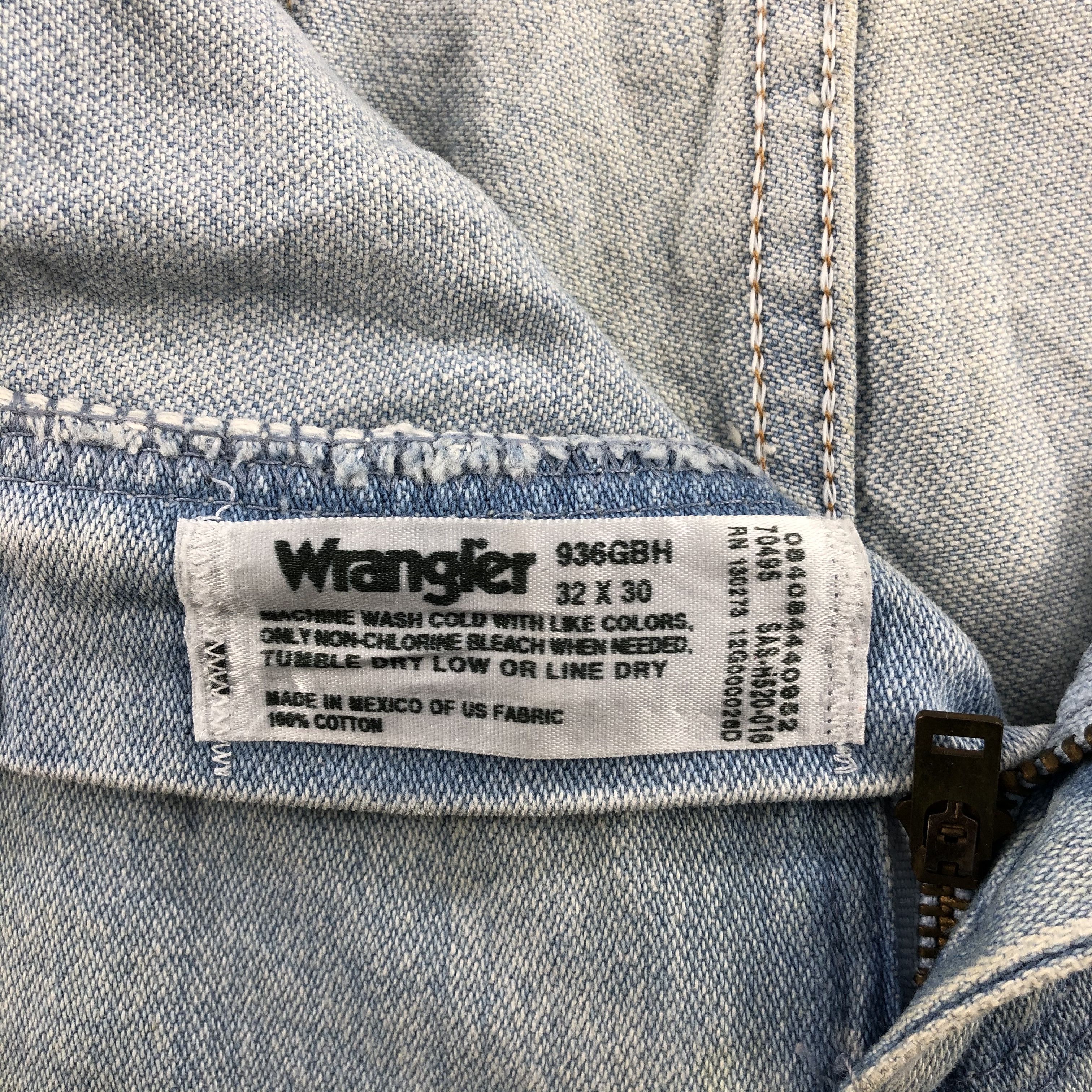 Vintage × Wrangler Vintage 90s Wrangler Jeans-JM1048 Size US 32 / EU 48 - 8 Thumbnail