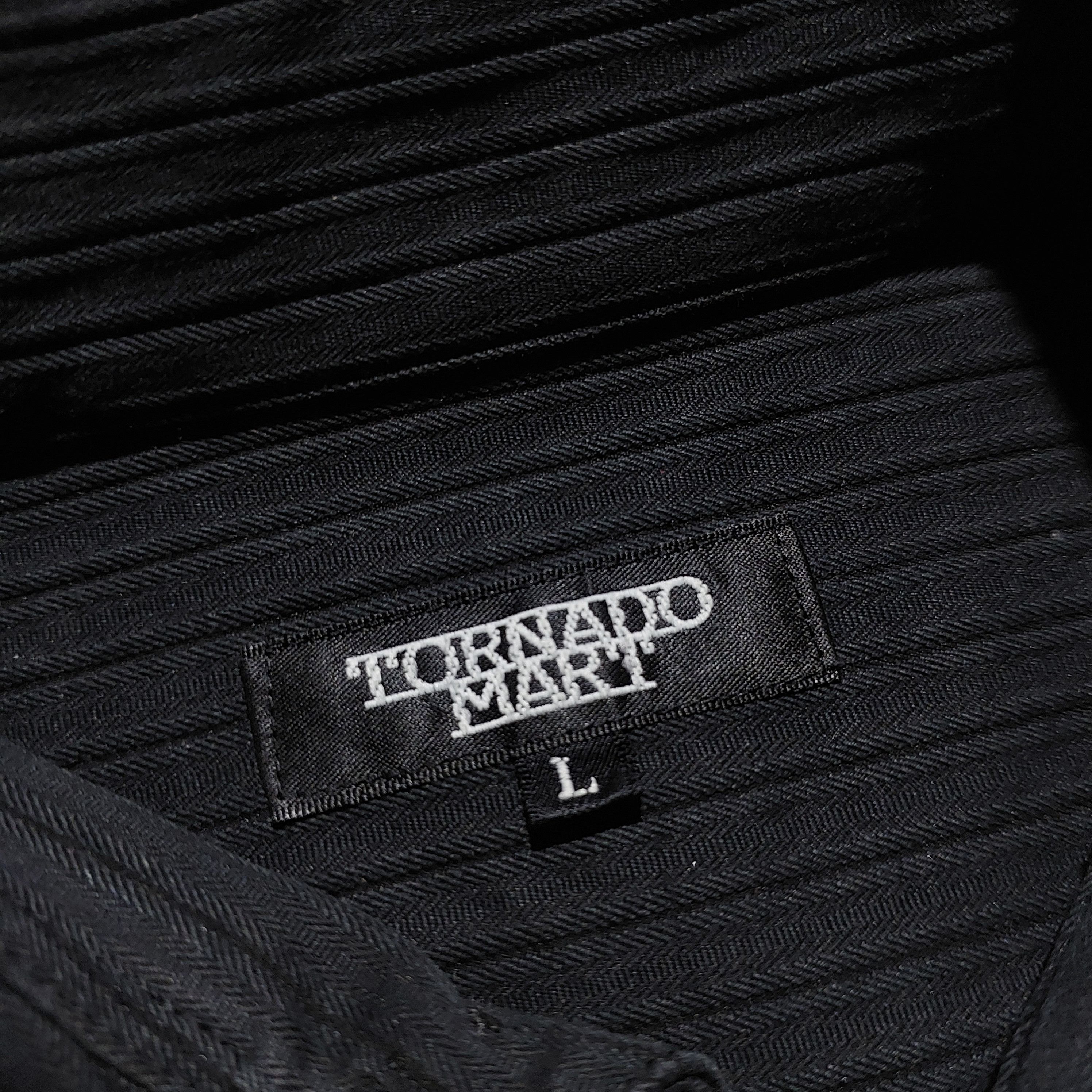 Tornado Mart Tornado Mart japan black L/s shirt Size US L / EU 52-54 / 3 - 7 Thumbnail