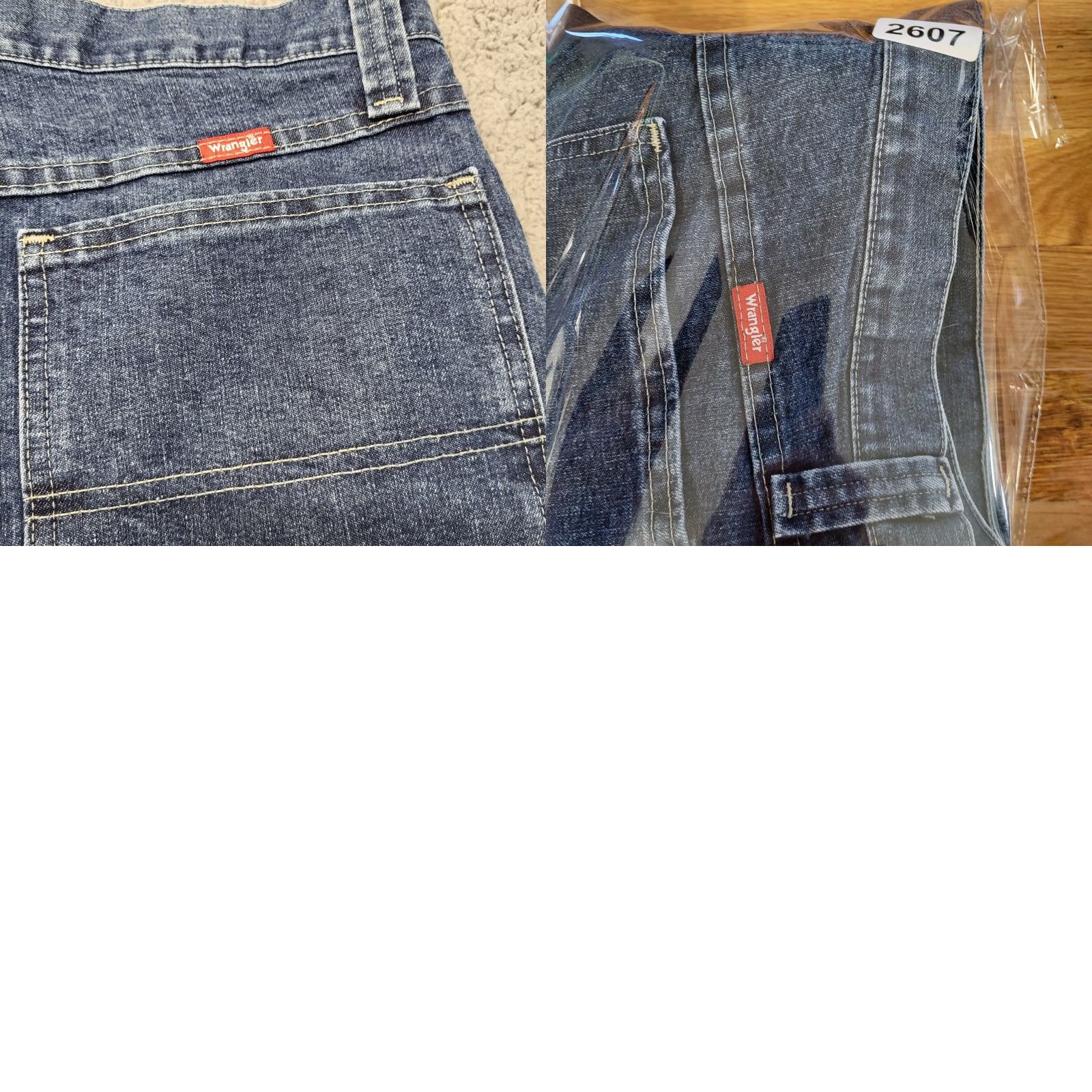 Wrangler VINTAGE? No, but use best: Wrangler Carpenter Jeans Men's 32x30 Blue Baggy Wide Leg Workwear Denim EUC Size US 32 / EU 48 - 9 Thumbnail