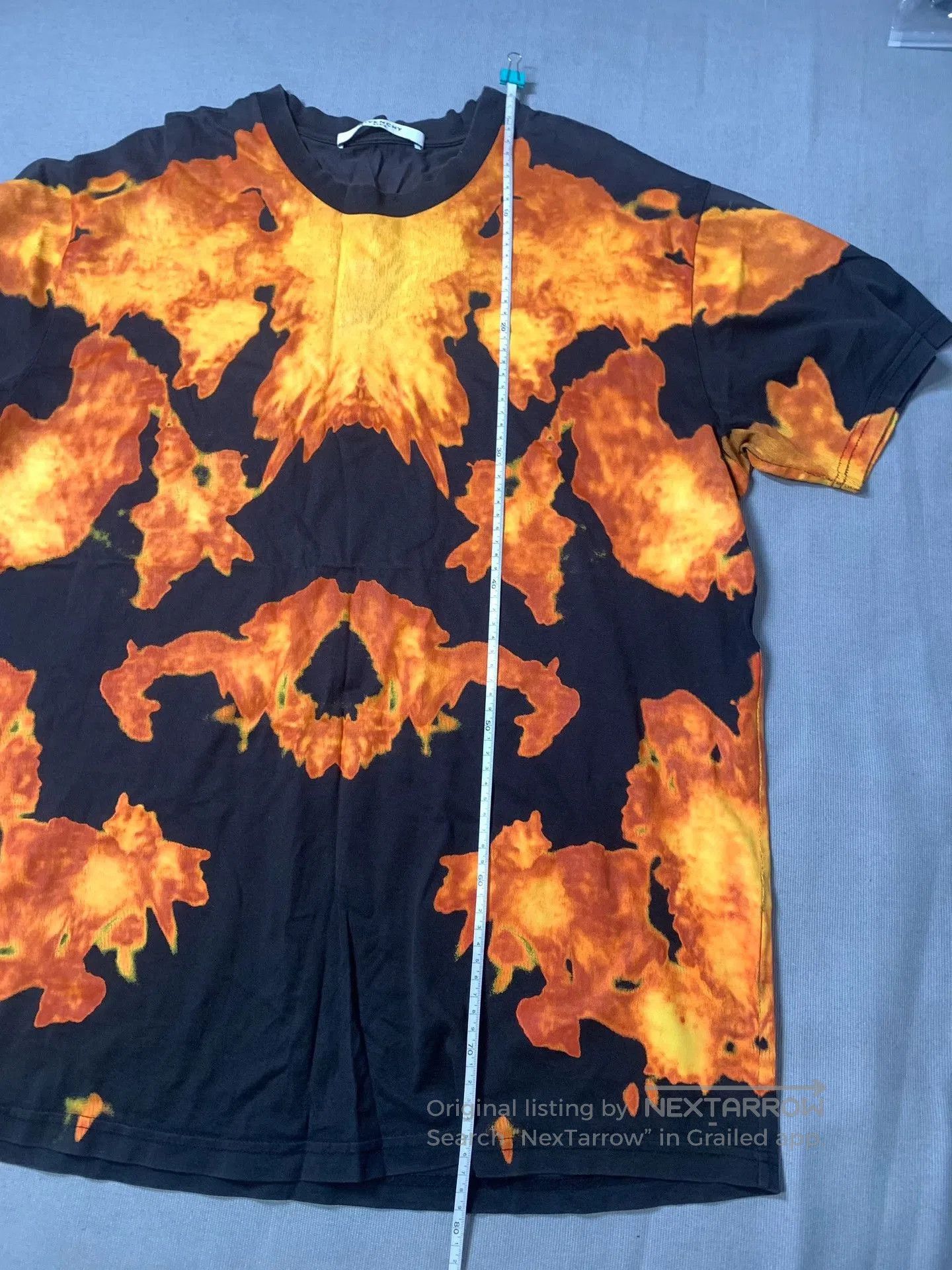 Givenchy Givenchy Flame Print Short Sleeve. Size US S / EU 44-46 / 1 - 7 Thumbnail