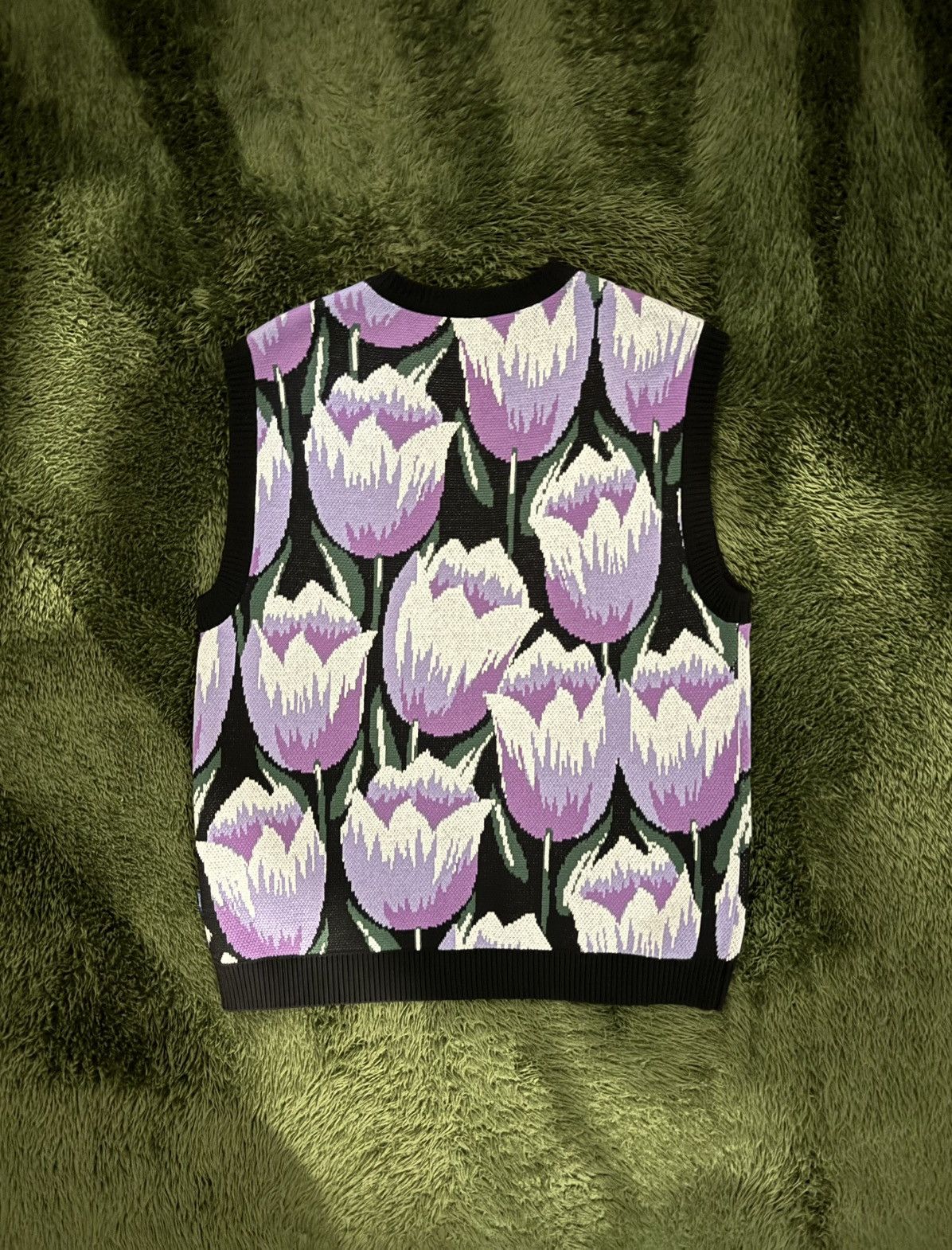 Awake NY [L] Awake NY 21SS Tulip Knit Vest Black Size US L / EU 52-54 / 3 - 7 Thumbnail