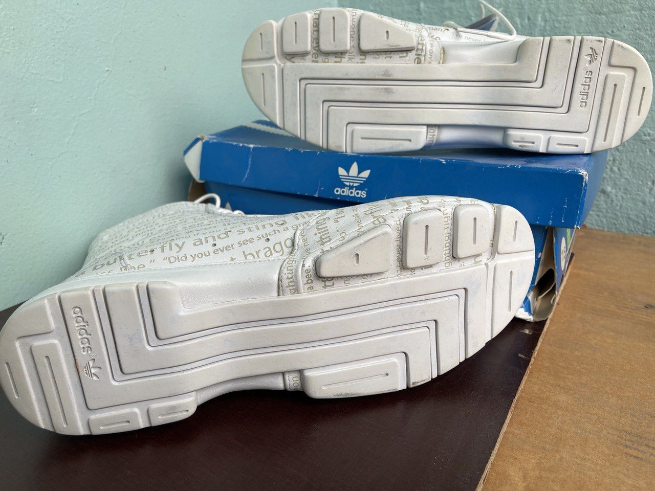 Adidas ADIDAS Muhammad Ali boots 2005 vintage boxing 2000s Y2K 11,5 Size US 11.5 / EU 44-45 - 9 Thumbnail