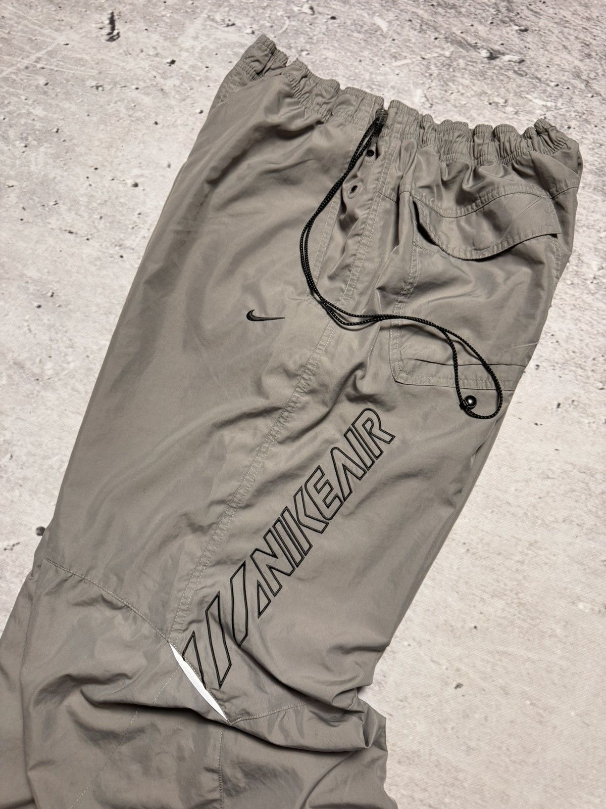 Nike × Vintage NIKE VINTAGE BASIC LOGO OVERSIZE BAGGY PANTS Size US 34 / EU 50 - 2 Thumbnail