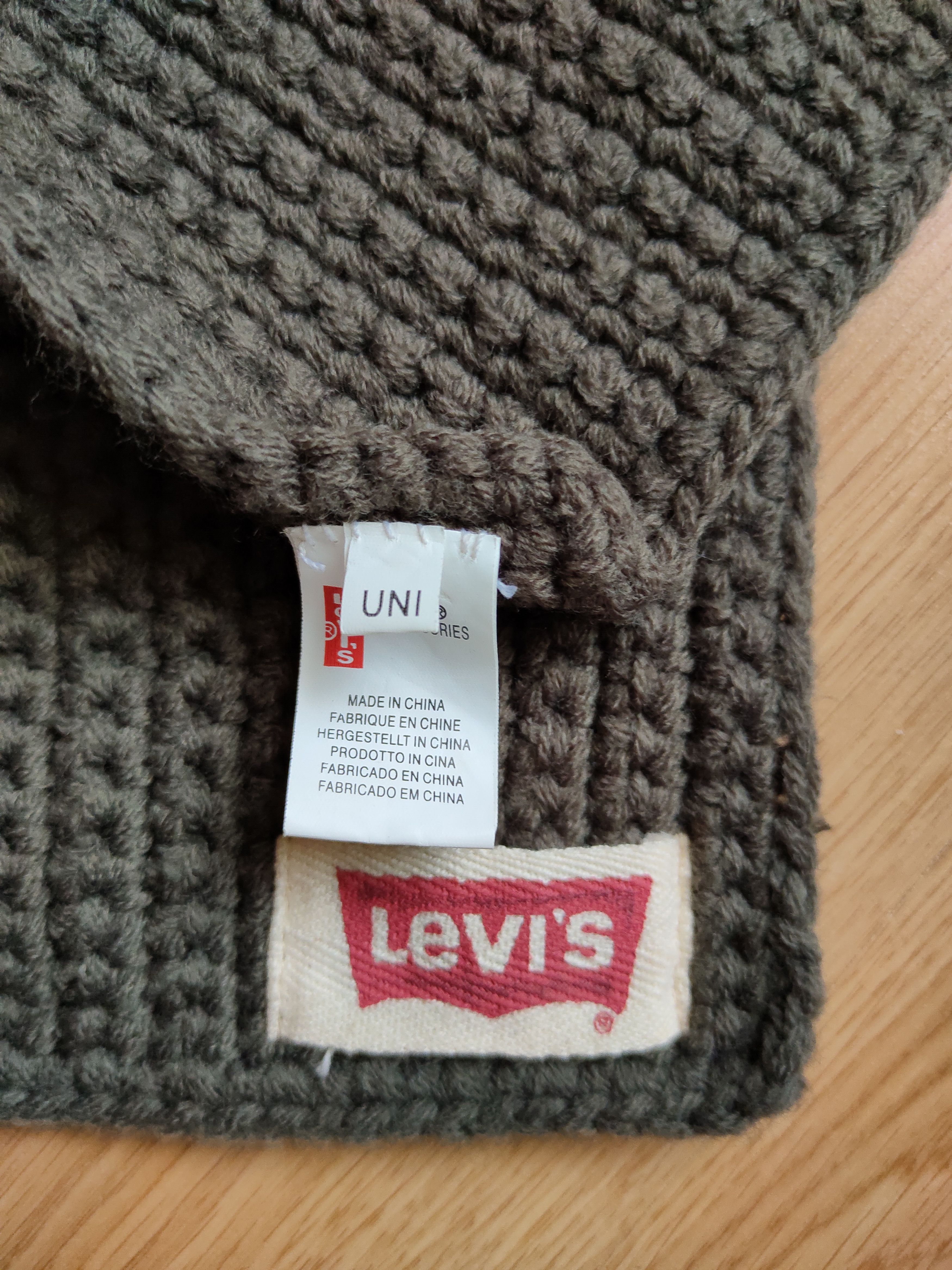 Levi's Vintage Knitted Scarf Levis Size ONE SIZE - 3 Thumbnail