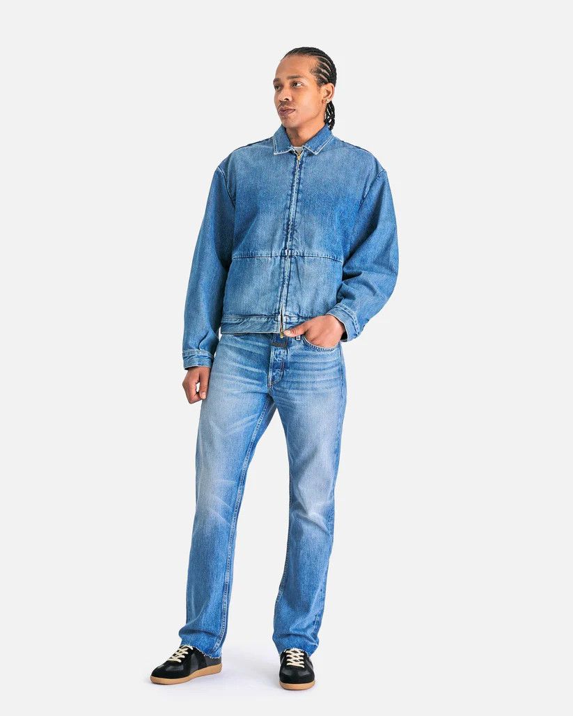 Fear of God o1s1v1r1oon0925 8Th Collection Denim Jacket in Indigo/Blue Size US S / EU 44-46 / 1 - 2 Thumbnail