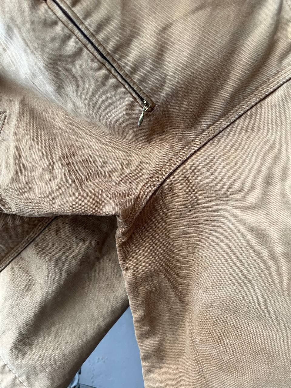 Carhartt 90’S CARHARTT TRASHED DETROID AMERICAN ICONIC JACKET COAT 42 Size US M / EU 48-50 / 2 - 9 Thumbnail