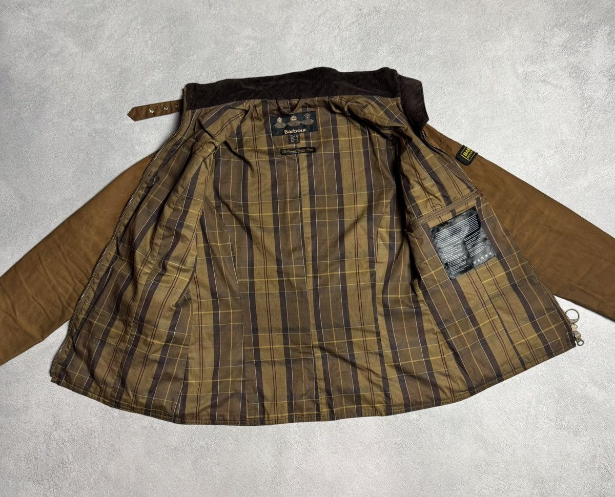 Barbour Barbour International Flyweight Biker Wax Cotton Jacket Size M / US 6-8 / IT 42-44 - 10 Thumbnail