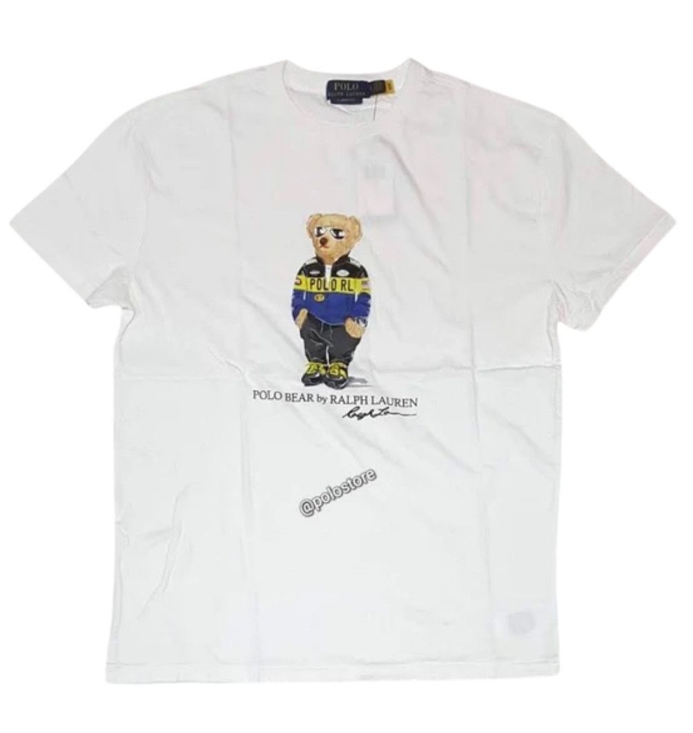 Polo Ralph Lauren Polo Ralph Lauren Racing Bear Classic T Shirt Men's Size XXL Size US XXL / EU 58 / 5 - 1 Thumbnail