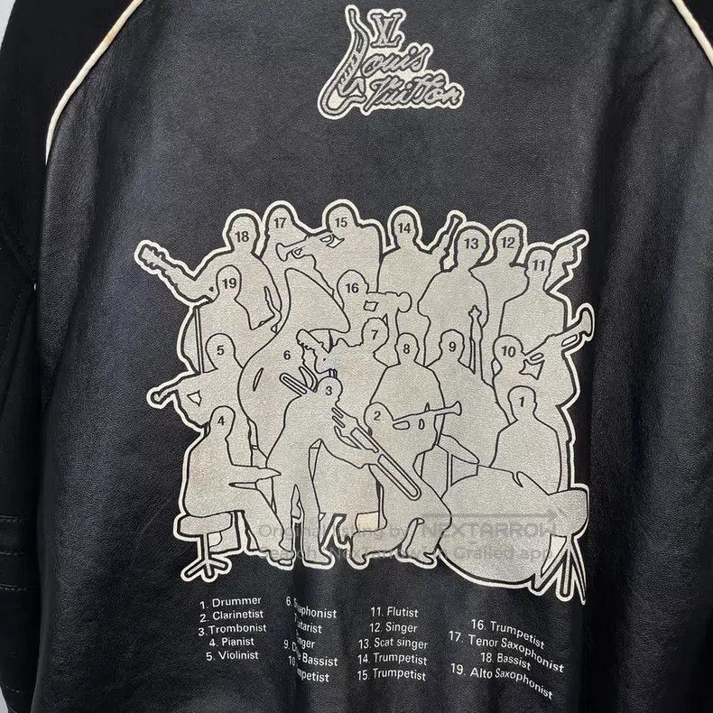 Louis Vuitton Louis Vuitton 23SS Black logo monogrammed sheepskin long-s Size US L / EU 52-54 / 3 - 5 Thumbnail
