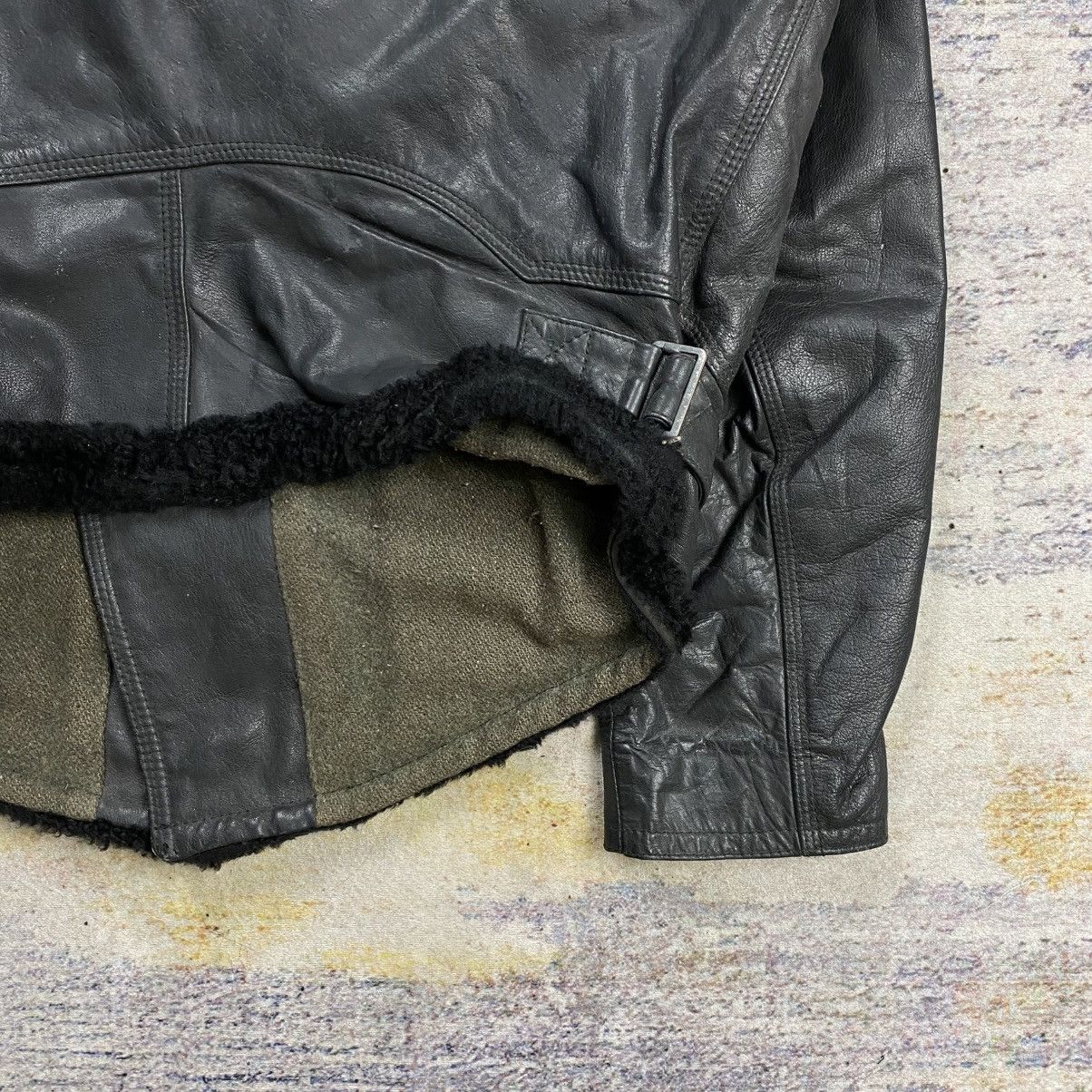 Emporio Armani Vintage runway leather armani bikers leather jacket Size US S / EU 44-46 / 1 - 8 Thumbnail