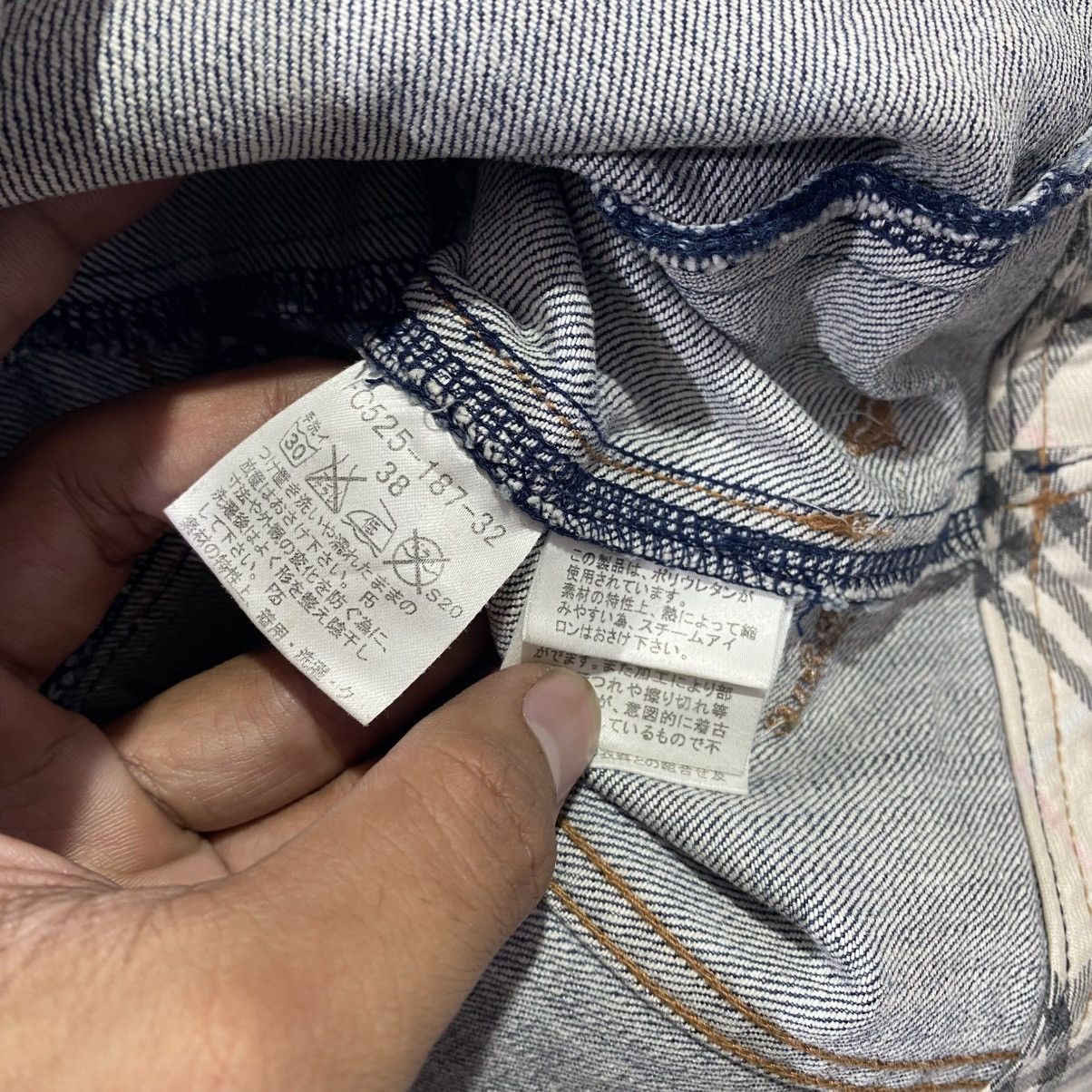Burberry Burberry Blue Label Denim Jacket Size S / US 4 / IT 40 - 9 Thumbnail