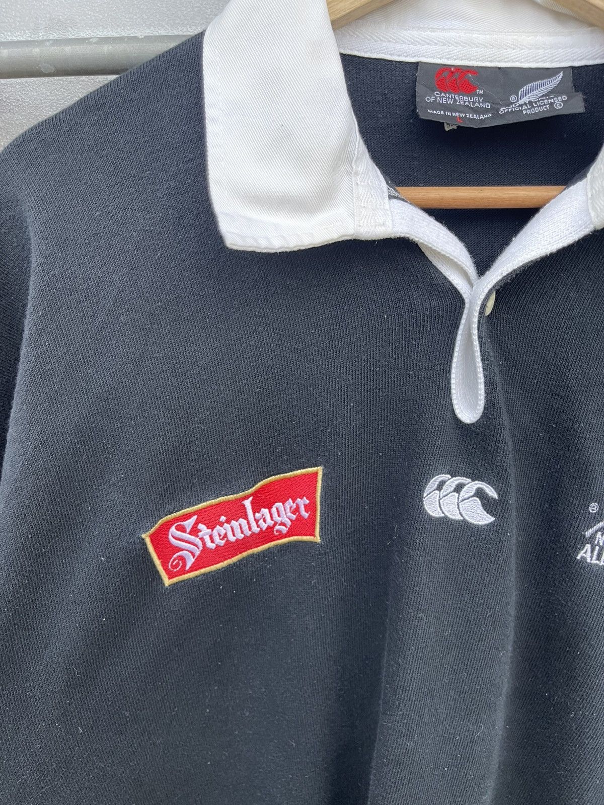 Canterbury of New Zealand 90's Canterbury New Zealand All Black Rugby Steinlager Size US L / EU 52-54 / 3 - 3 Thumbnail