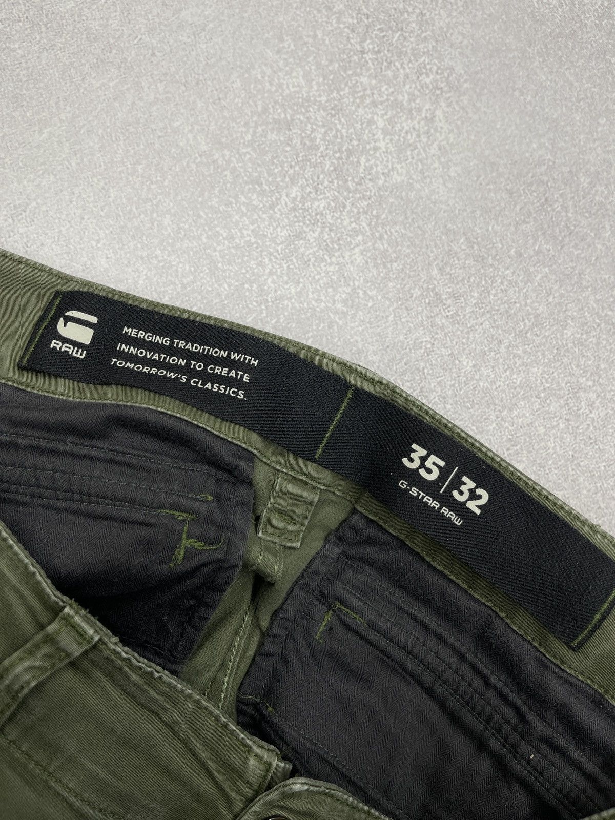 G-Star Mens G Star Raw Rovic Zip 3D Cargo Pants Multipocket Y2K Size US 35 - 15 Thumbnail