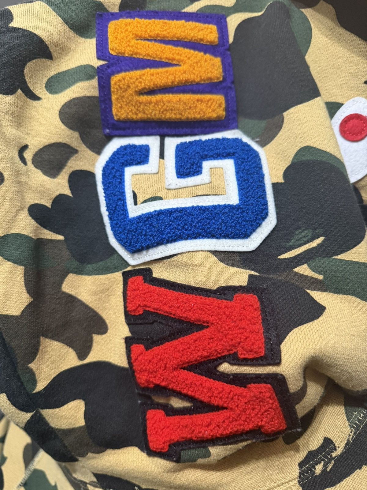 Bape Bape 1st Camo Zip up shark hoodie Size US XXL / EU 58 / 5 - 5 Thumbnail