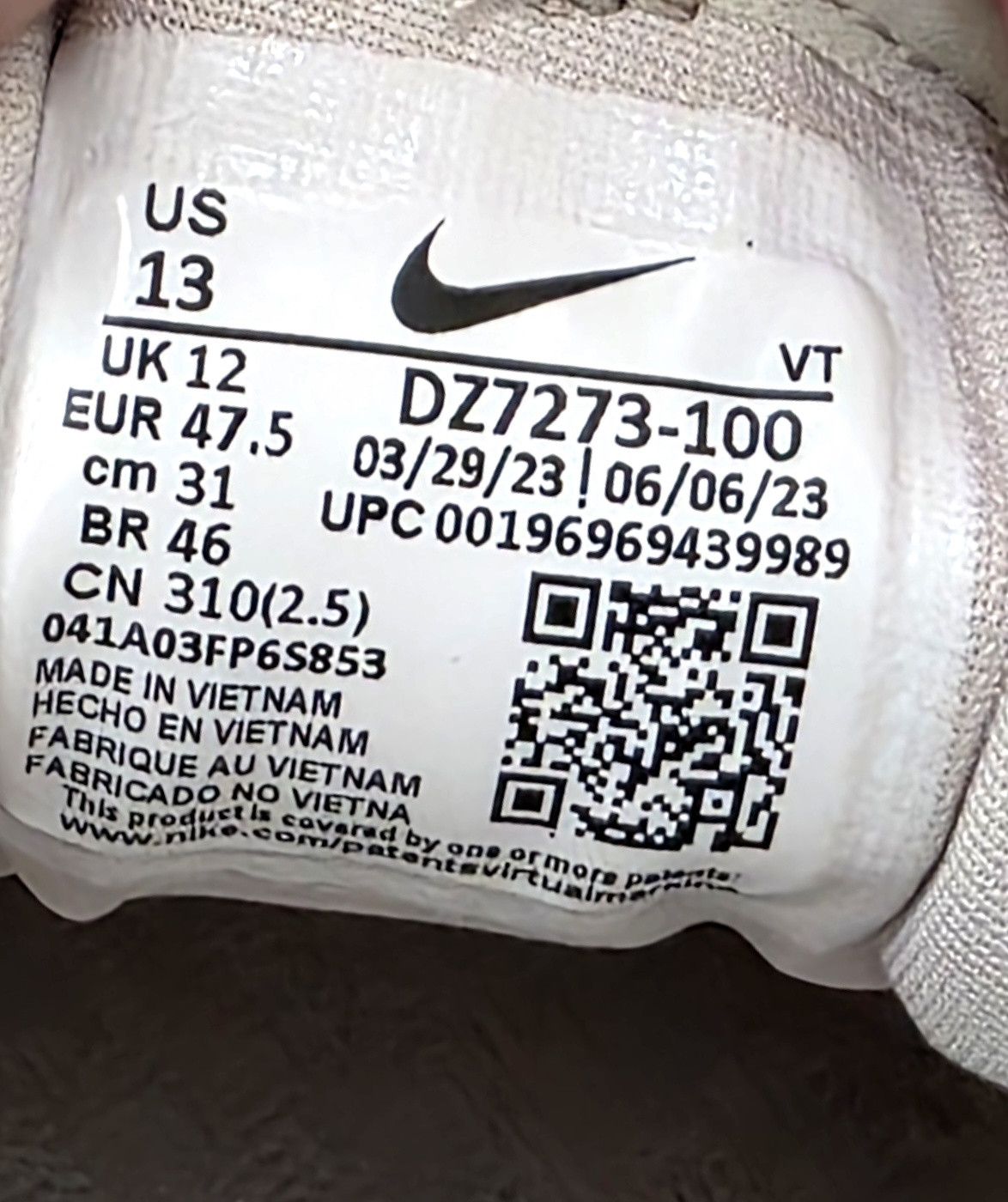 Nike Nike Air Vapormax Moc Roam Light Stone Brown-Black-Stone 13 Size US 13 / EU 46 - 12 Thumbnail